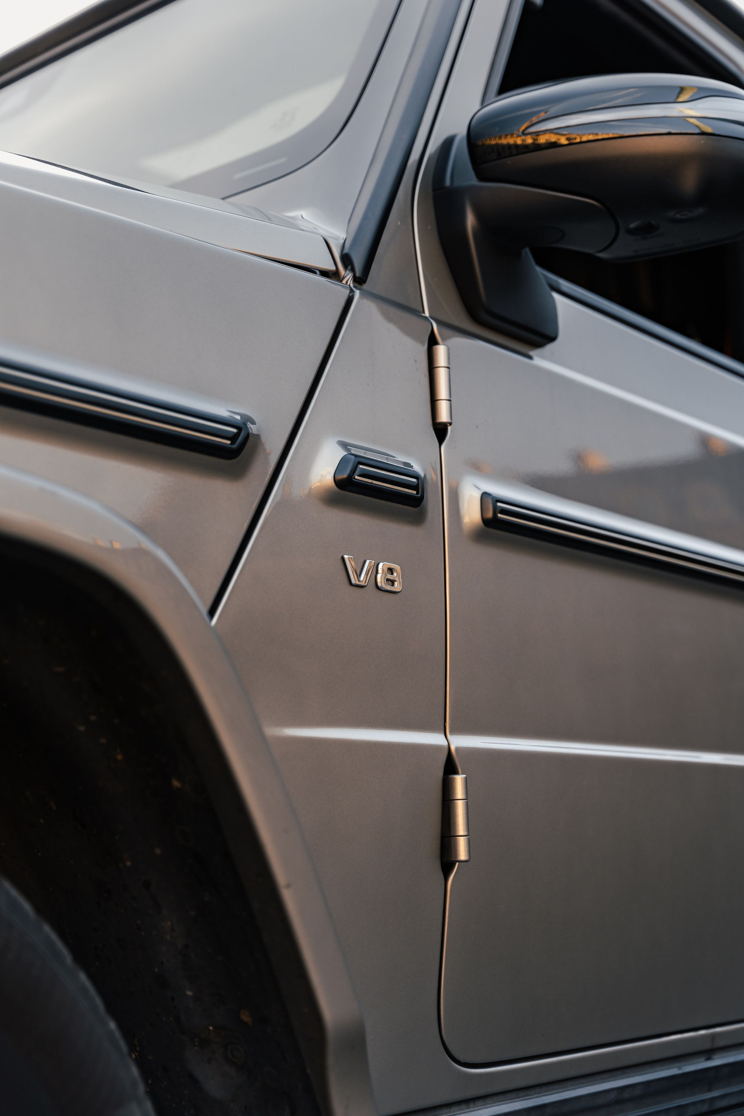 Mercedes Benz G500. Photographe de voitures à Paris — Vitalii Motruk