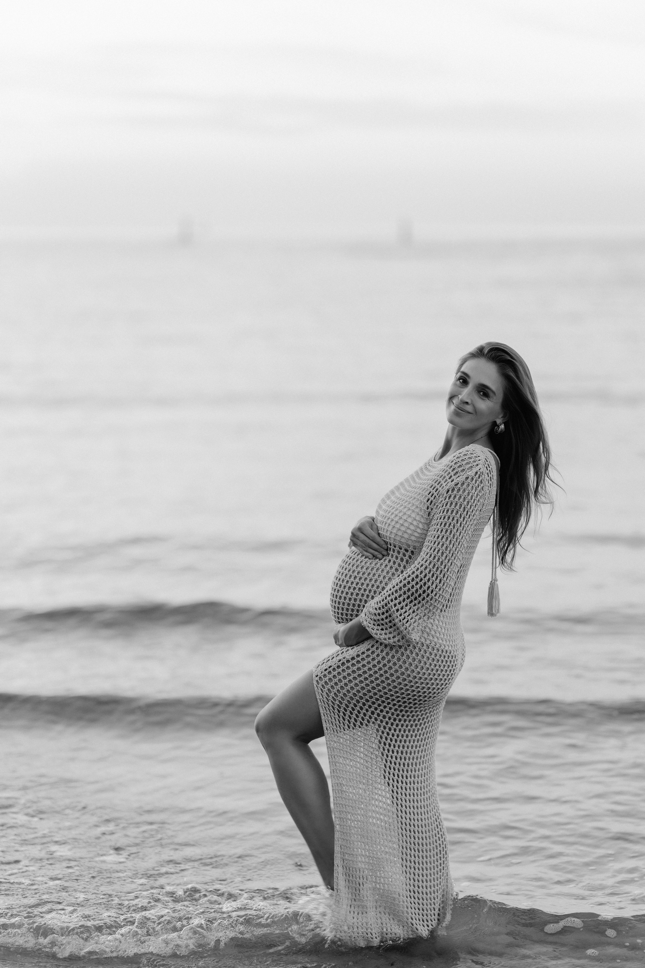 In dolce attesa. Fotografa Rimini