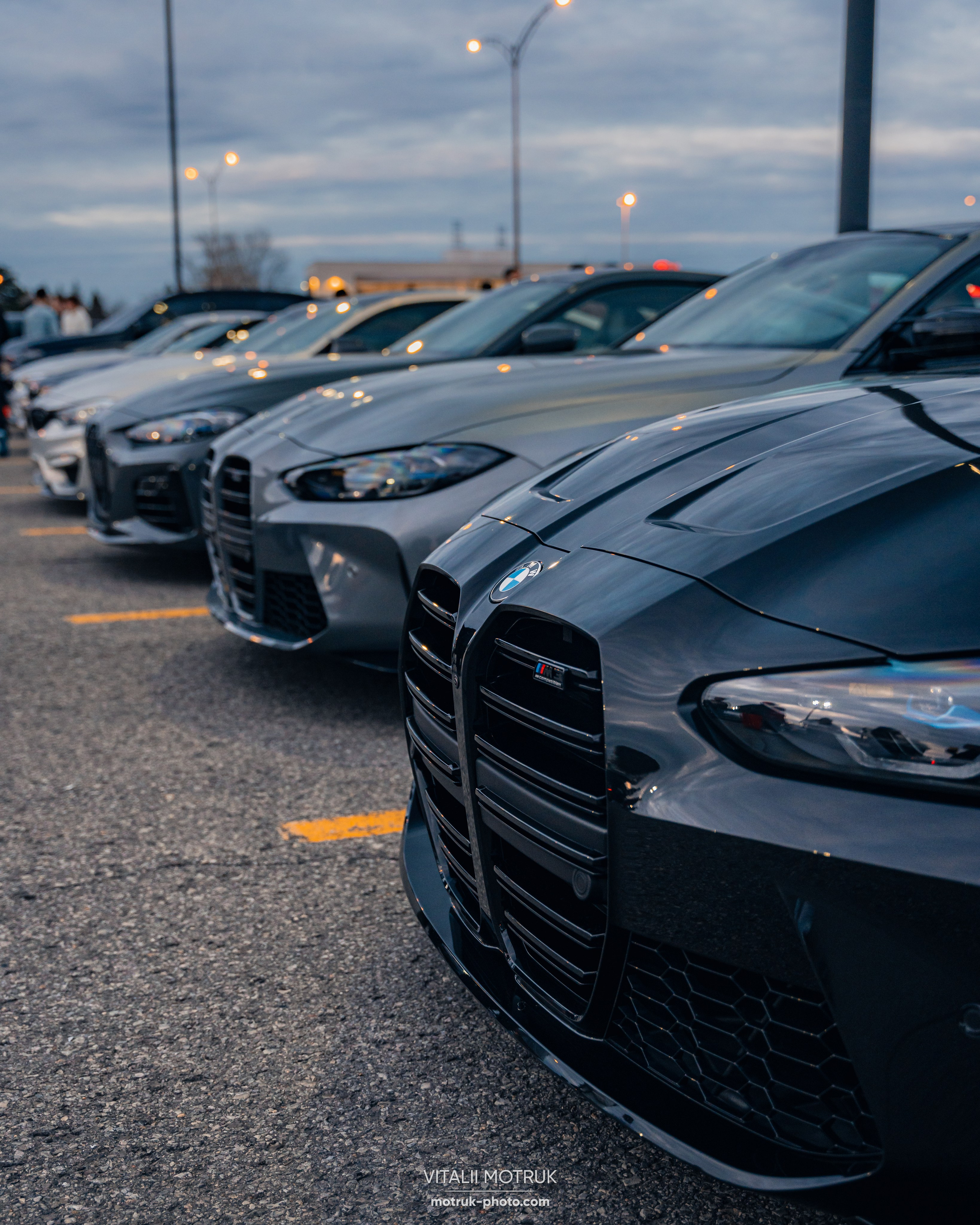 Car meet: 514 bimmers. Photographe de voitures à Paris — Vitalii Motruk