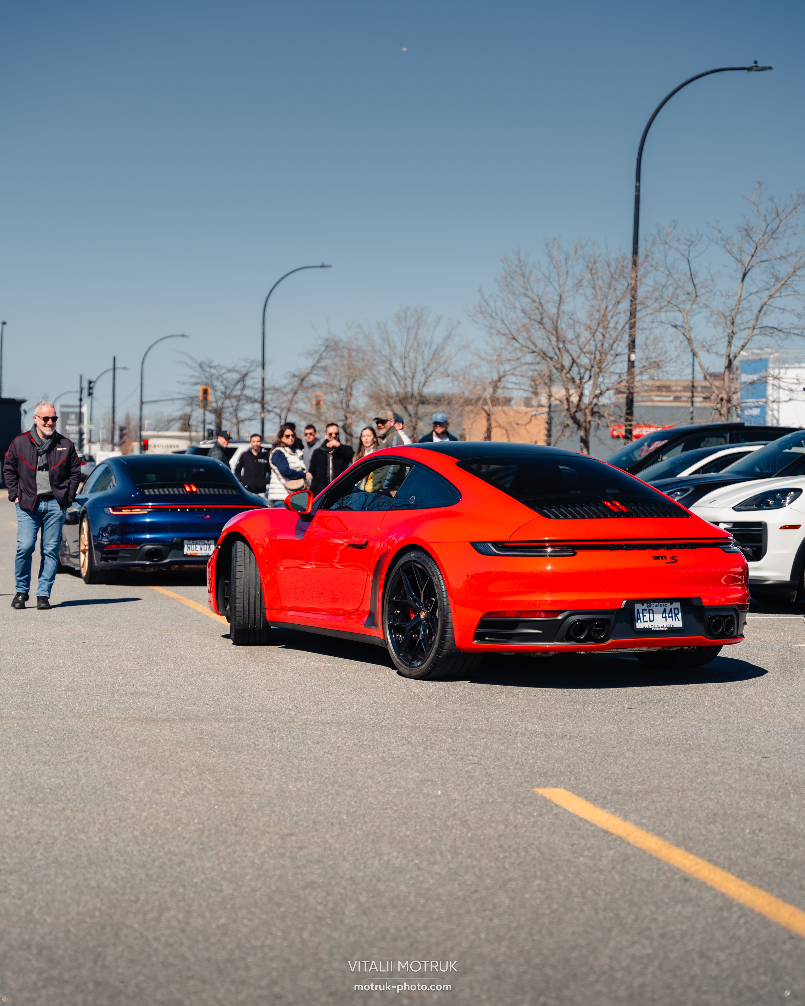 Porsche meet Montreal. Photographe de voitures à Paris — Vitalii Motruk
