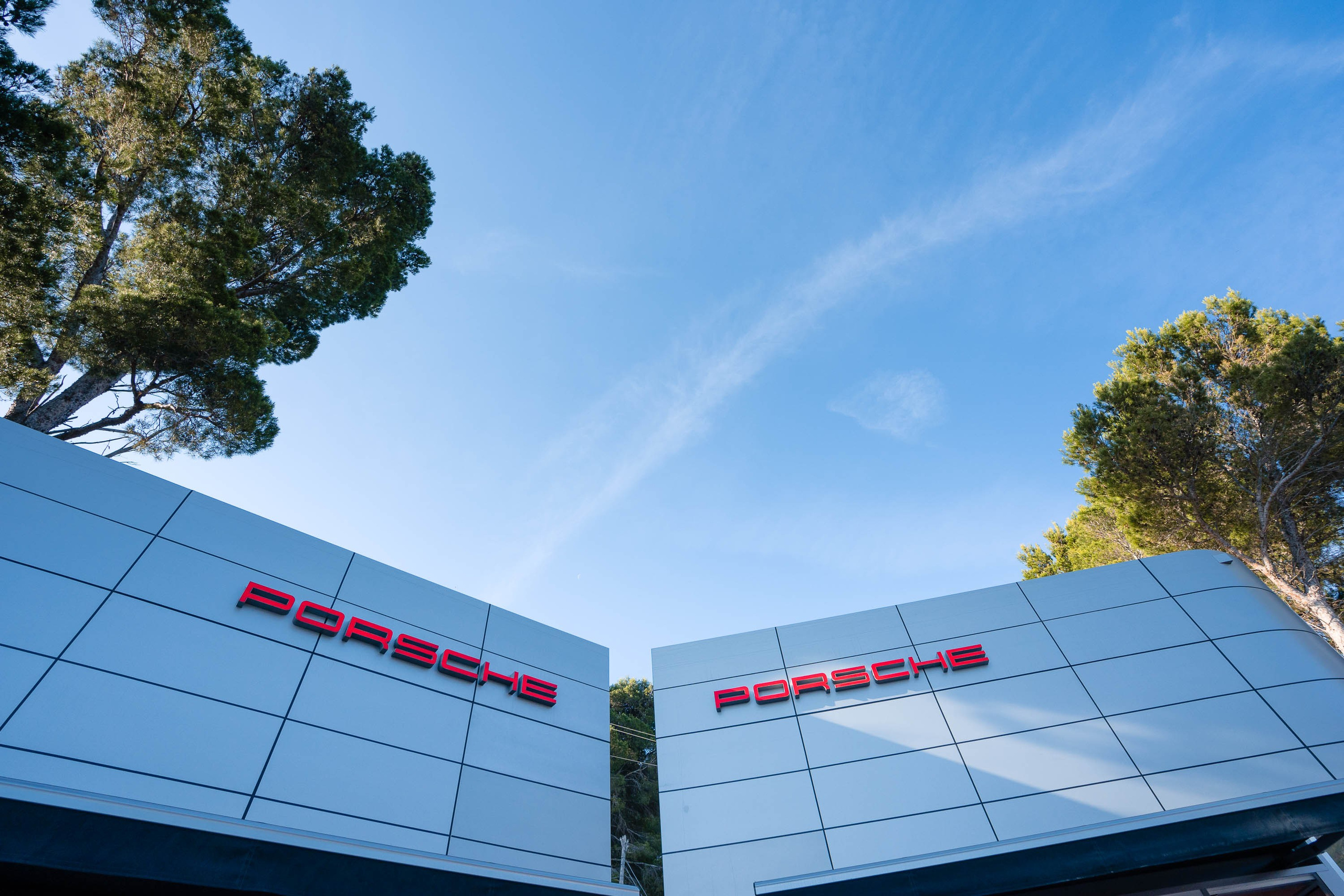 Porsche Car Presentation in Mallorca. At the best locations