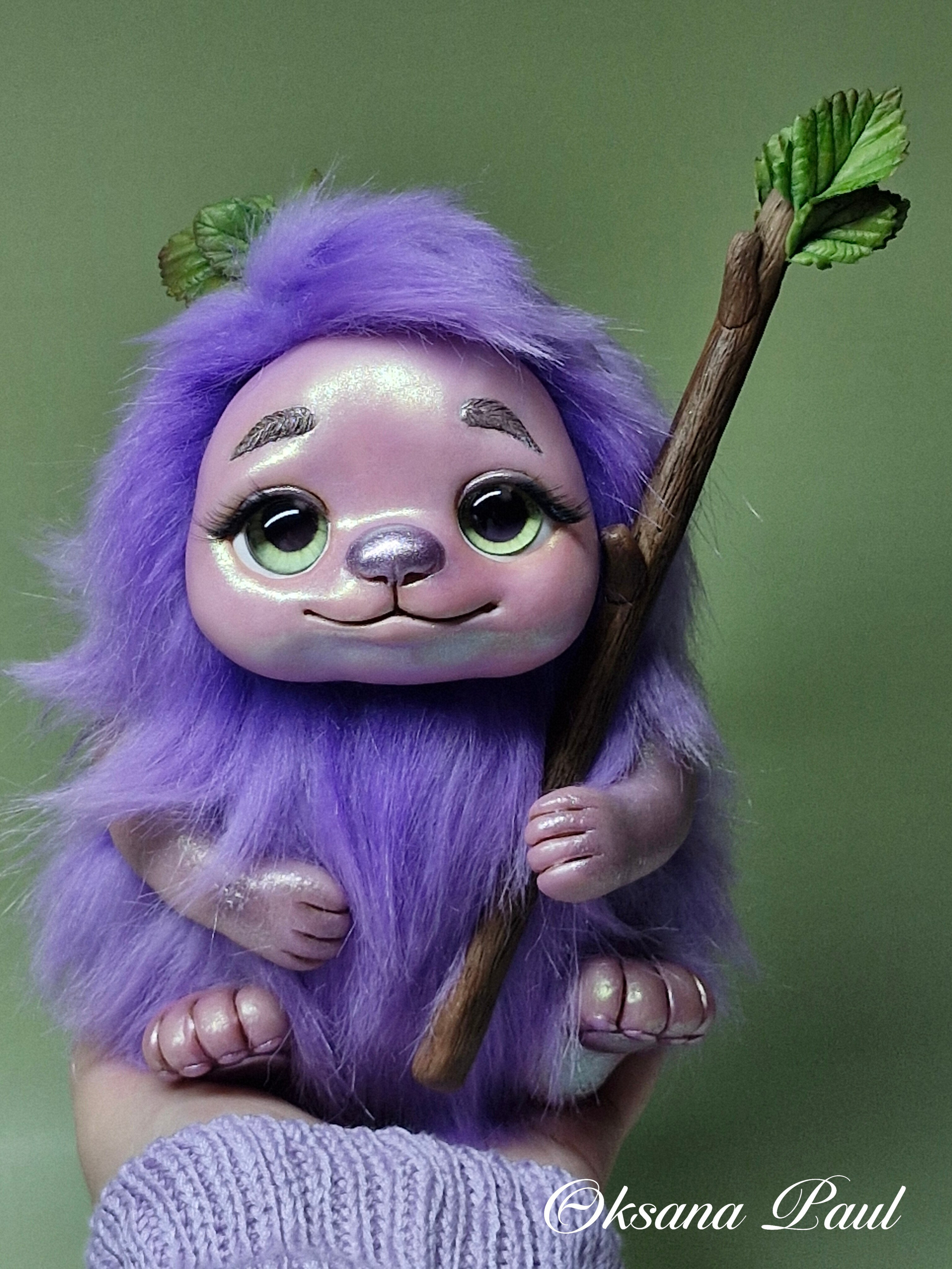 Фантазийные игрушки / Fantasiefiguren ➤. Oksana Paul-Gardinen-Design Oksana Paul ✧ Art of Gardinen & Textile Design ✧ Polymer Clay Art & Handmade Creatures