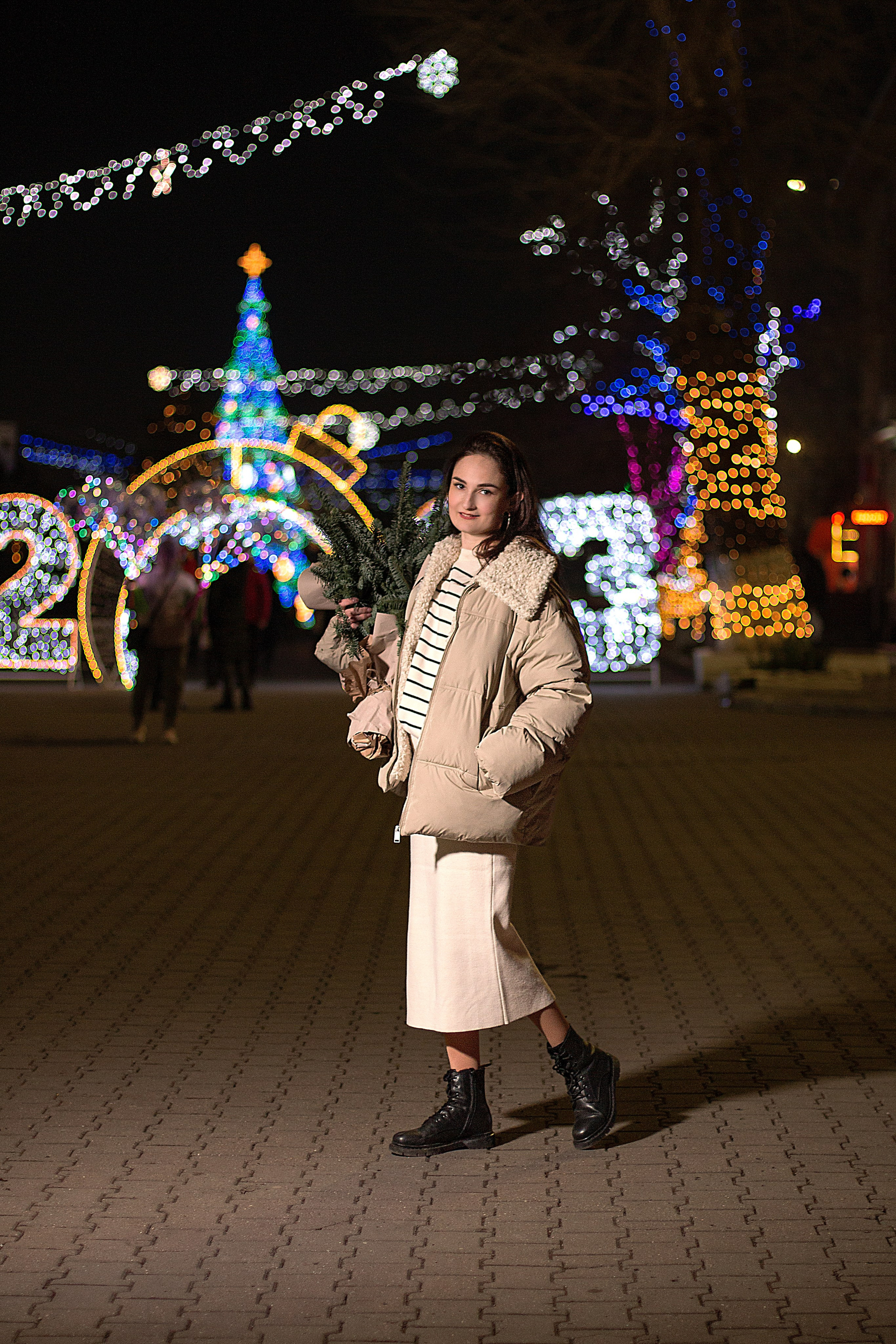 Новый год на улице. Детский и семейный фотограф в г. Бельцы