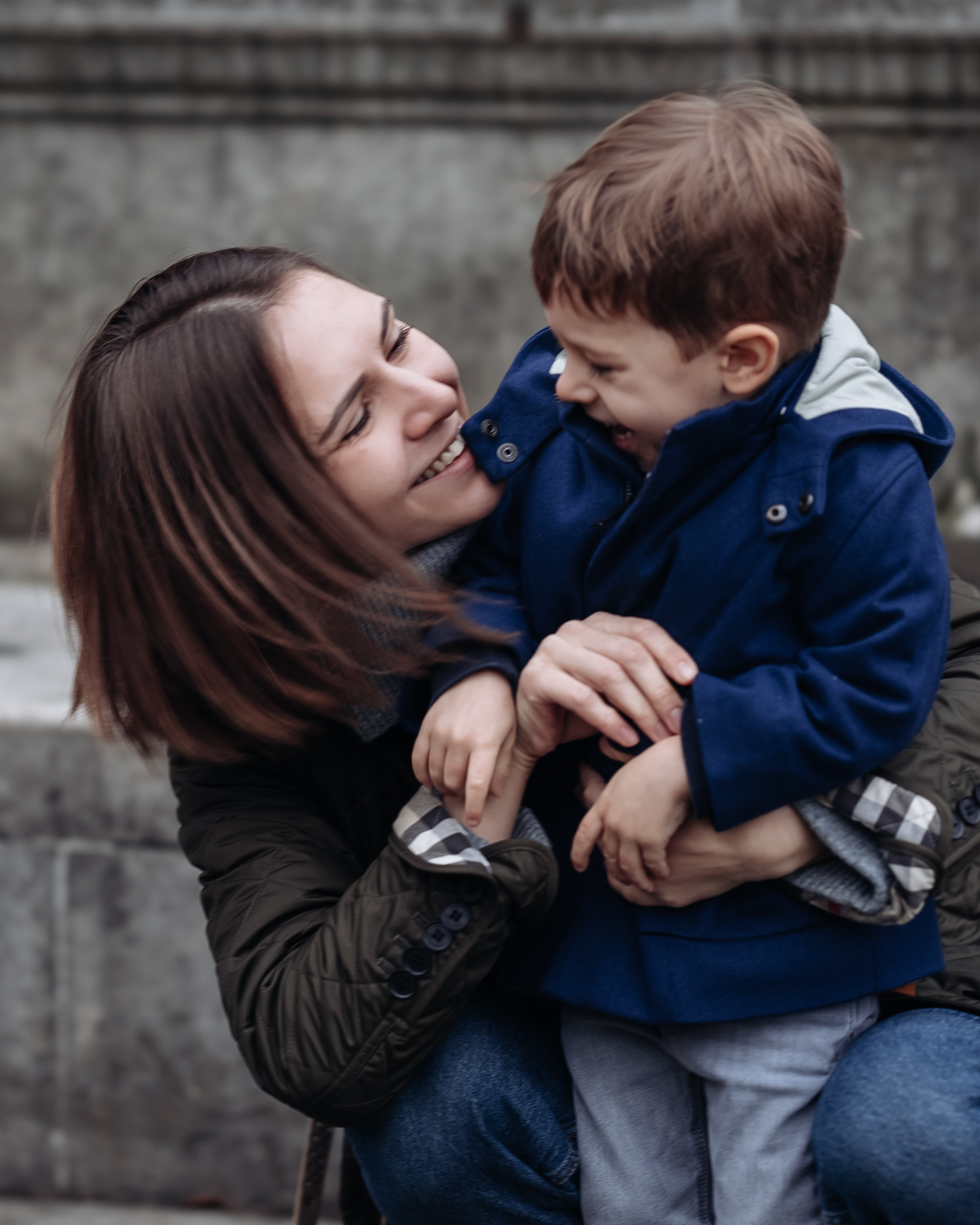 Denis with mum (St Paul’s Cathedral). Anastasia Klink, Photographer in London