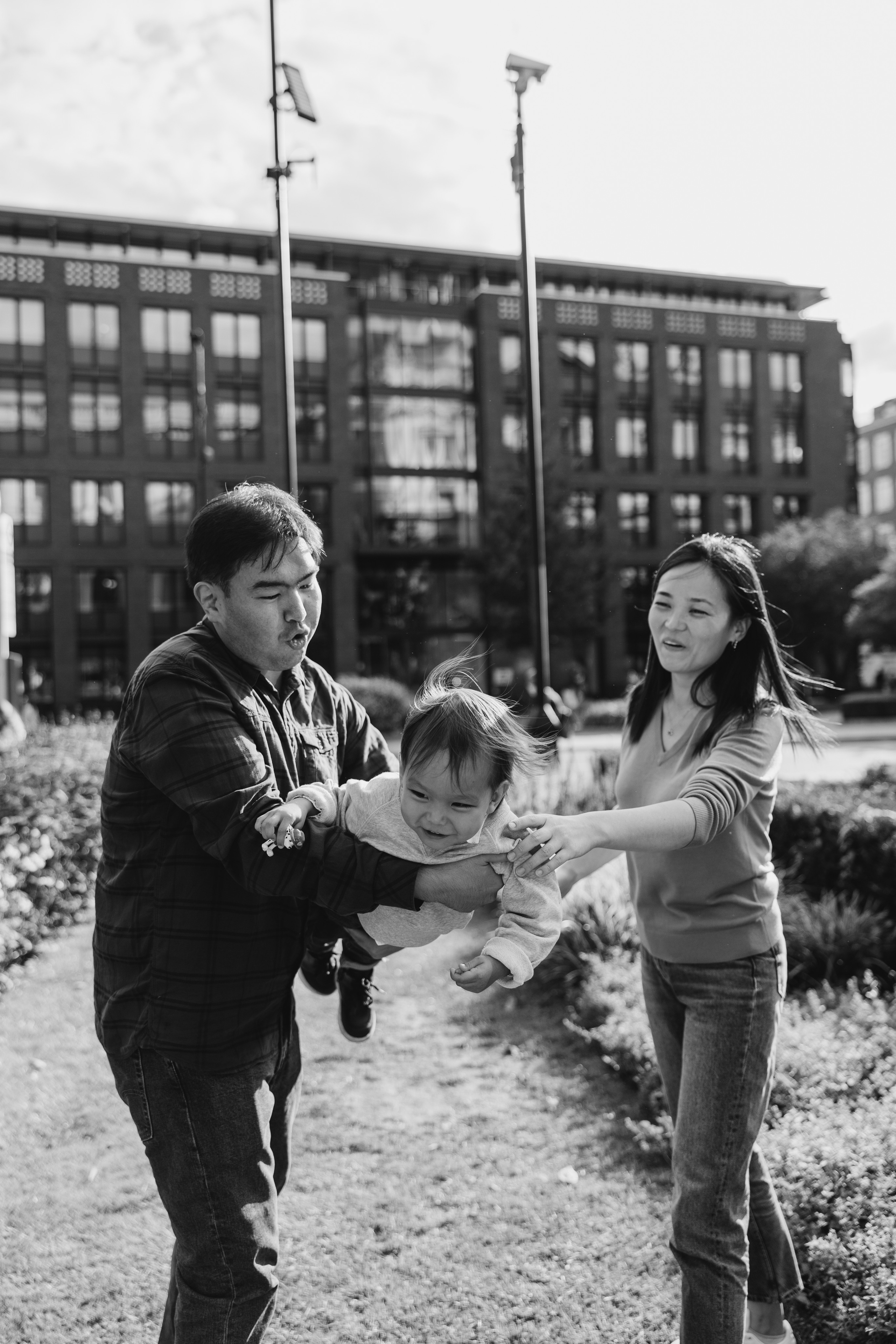 Aidan with parents (St Paul’s Cathedral). Anastasia Klink, Photographer in London