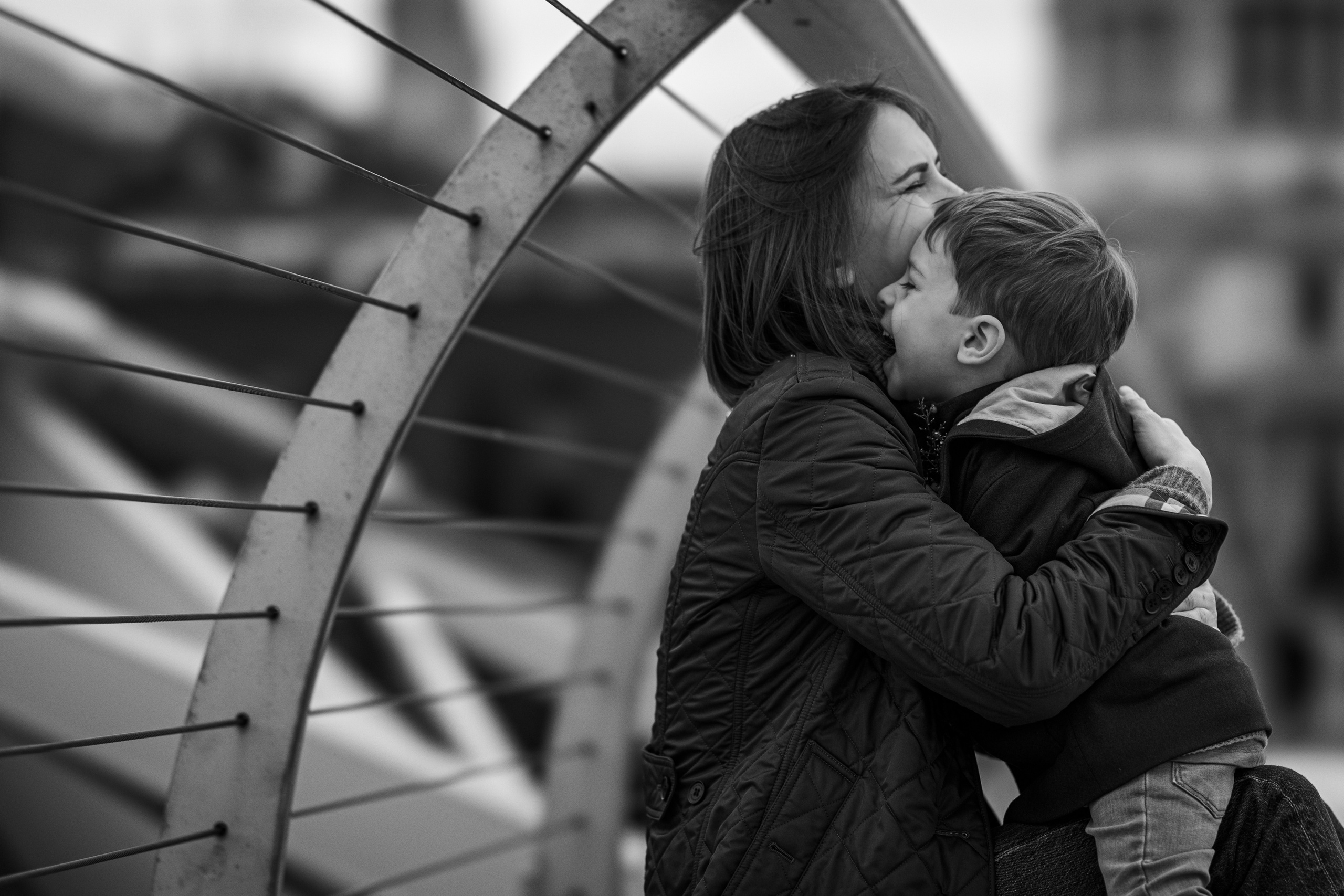 Denis with mum (St Paul’s Cathedral). Anastasia Klink, Photographer in London