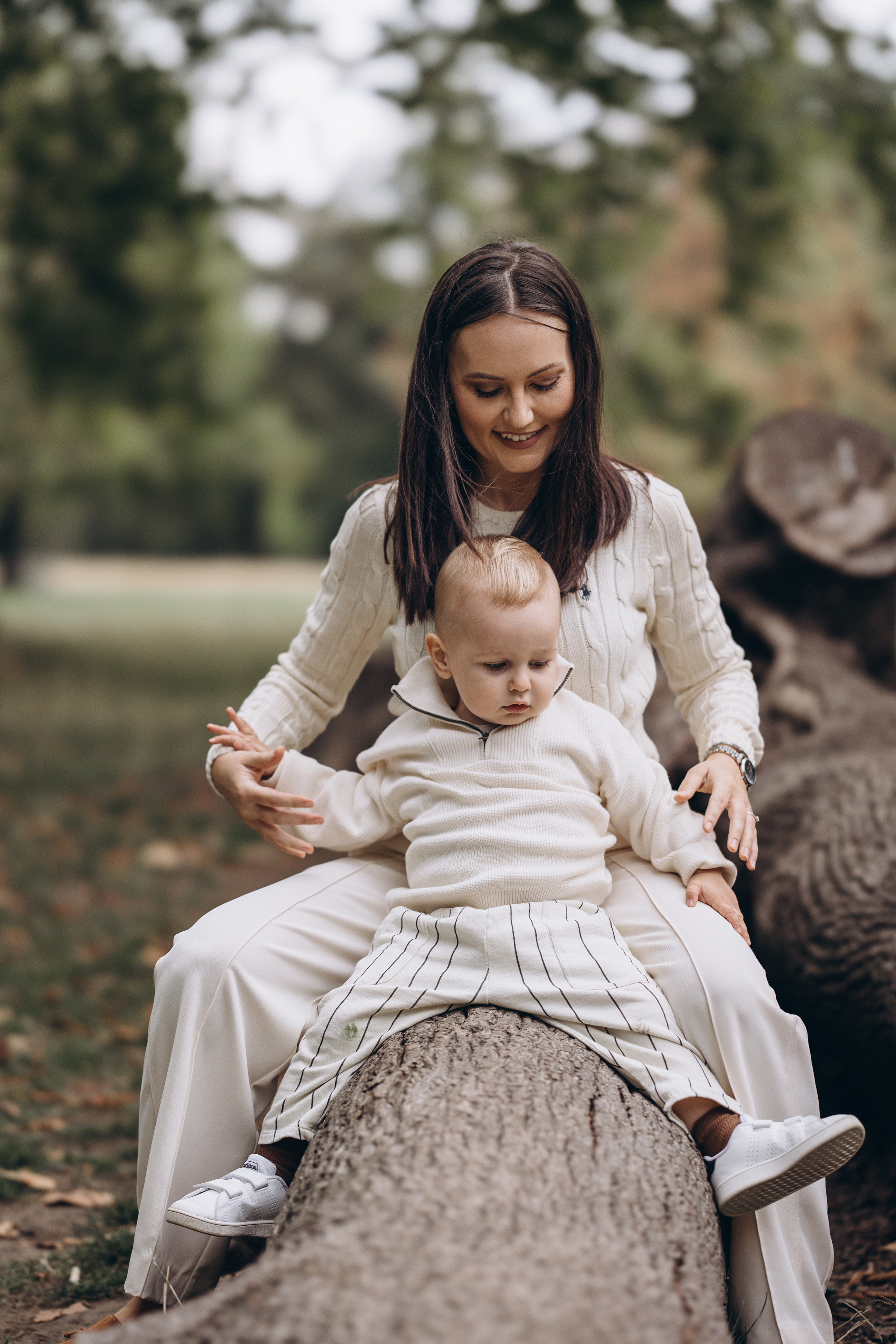 Charles with parents (Hyde park). Anastasia Klink, Photographer in London