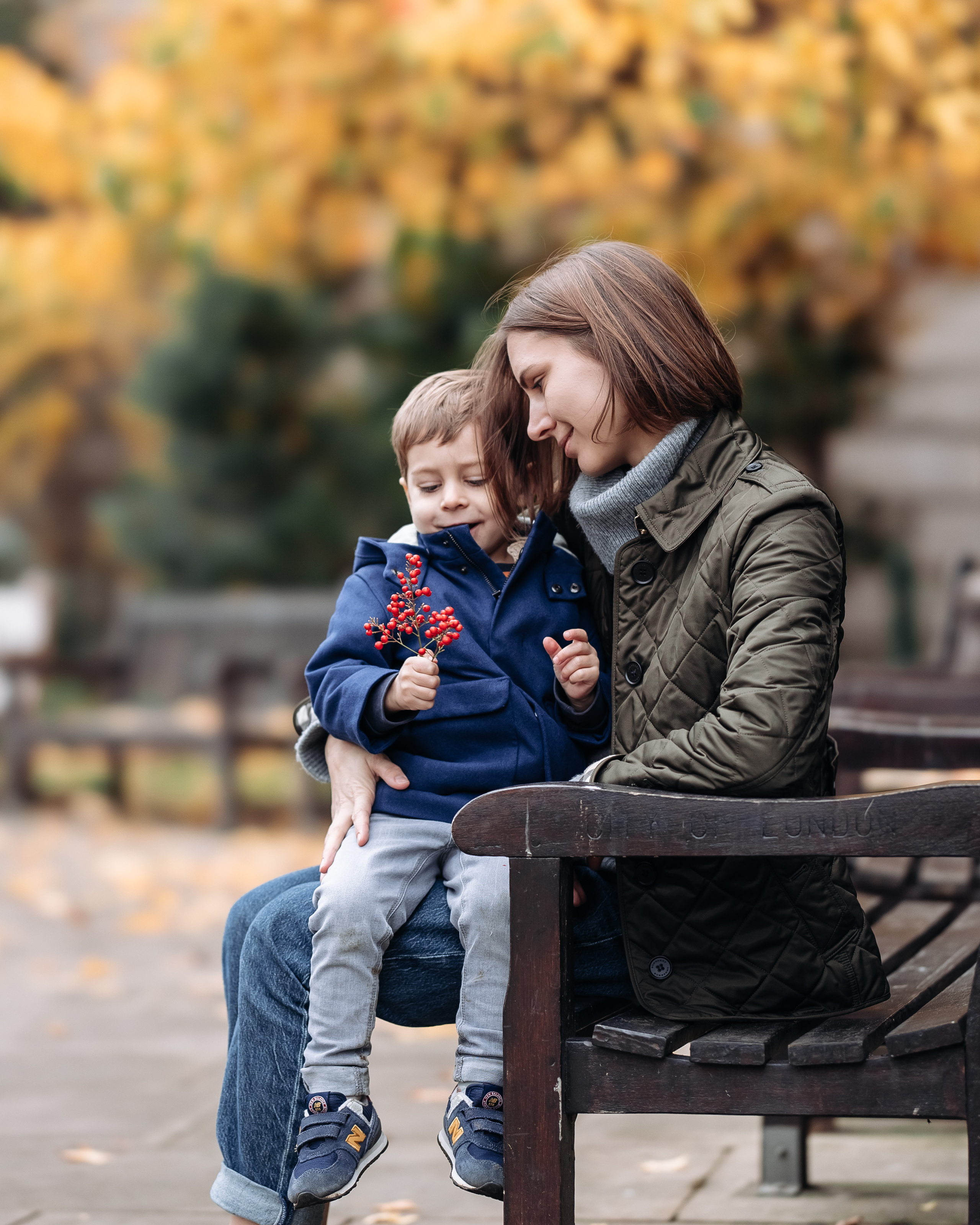 Denis with mum (St Paul’s Cathedral). Anastasia Klink, Photographer in London