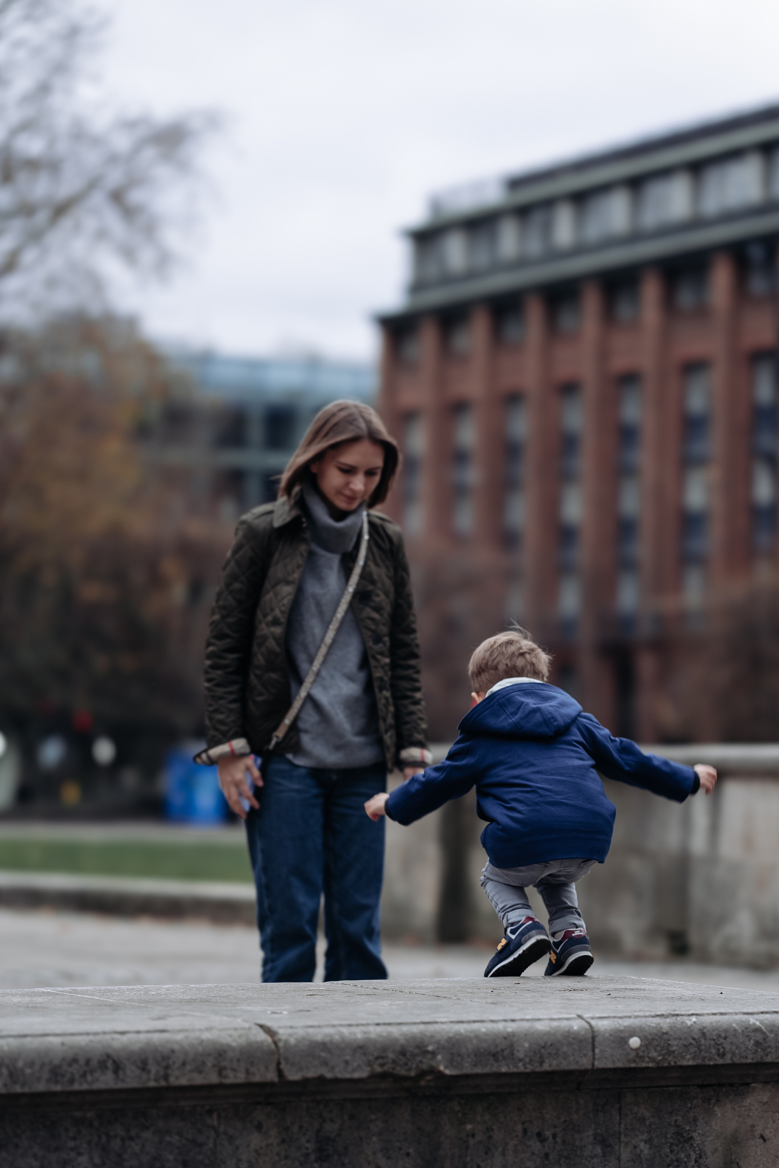 Denis with mum (St Paul’s Cathedral). Anastasia Klink, Photographer in London