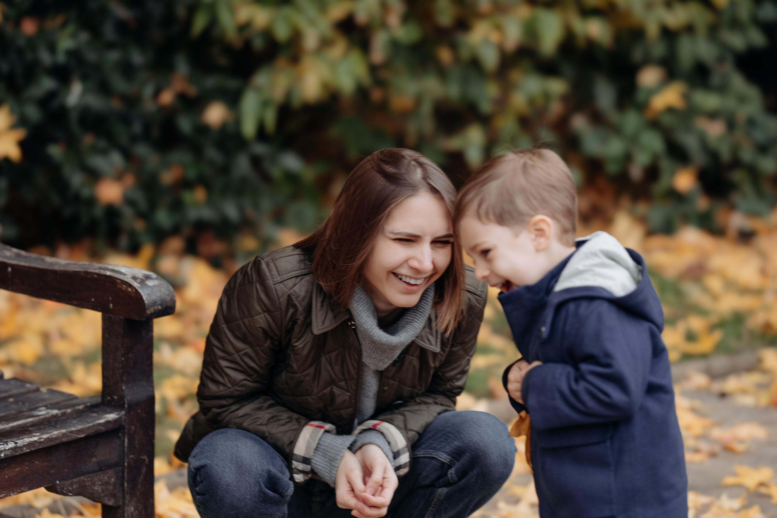 Denis with mum (St Paul’s Cathedral). Anastasia Klink, Photographer in London