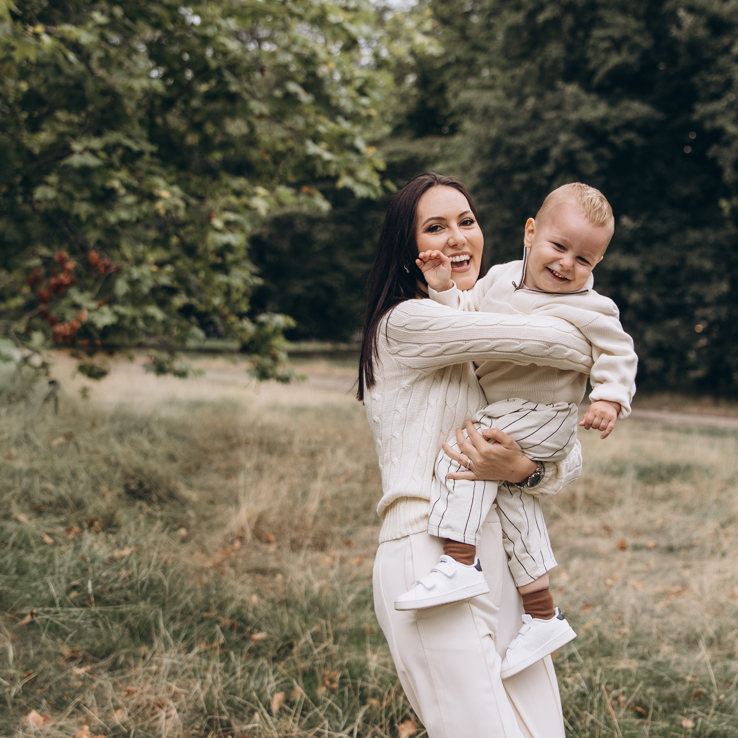 Charles with parents (Hyde park). Anastasia Klink, Photographer in London