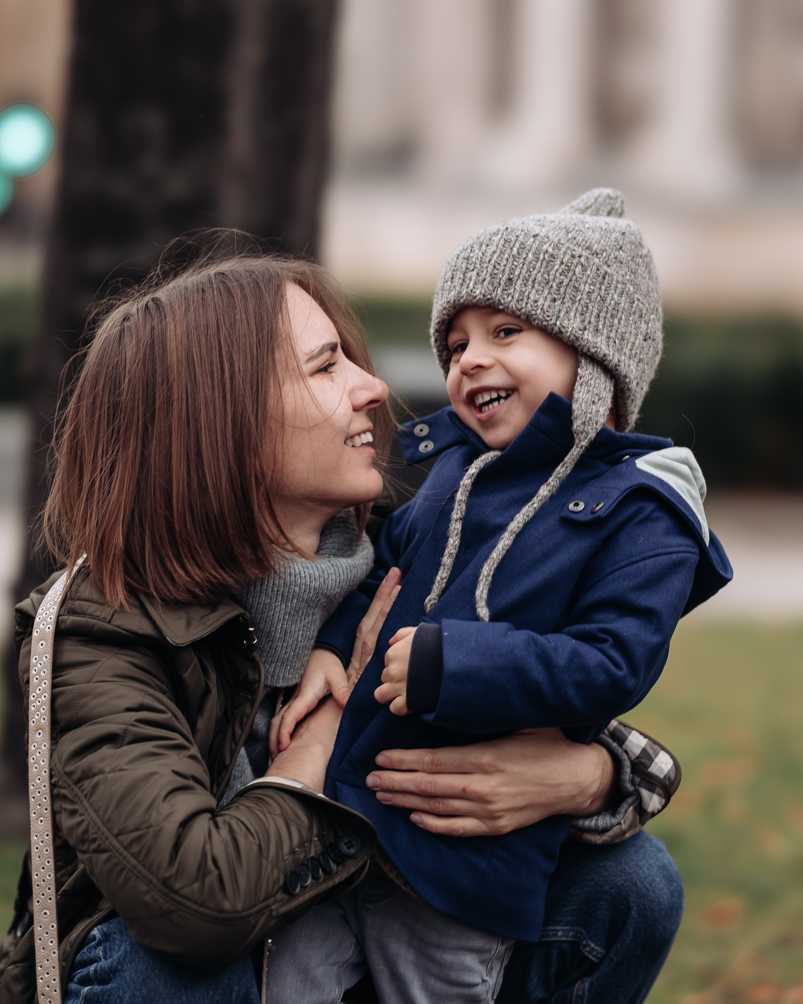 Denis with mum (St Paul’s Cathedral). Anastasia Klink, Photographer in London