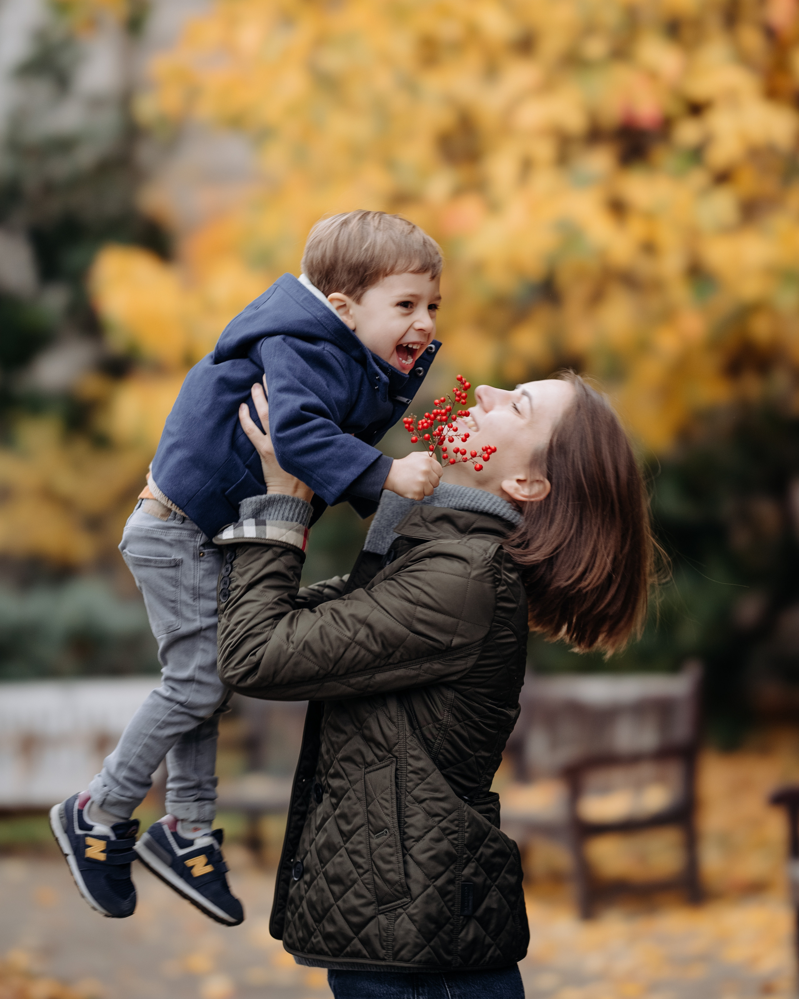 Denis with mum (St Paul’s Cathedral). Anastasia Klink, Photographer in London
