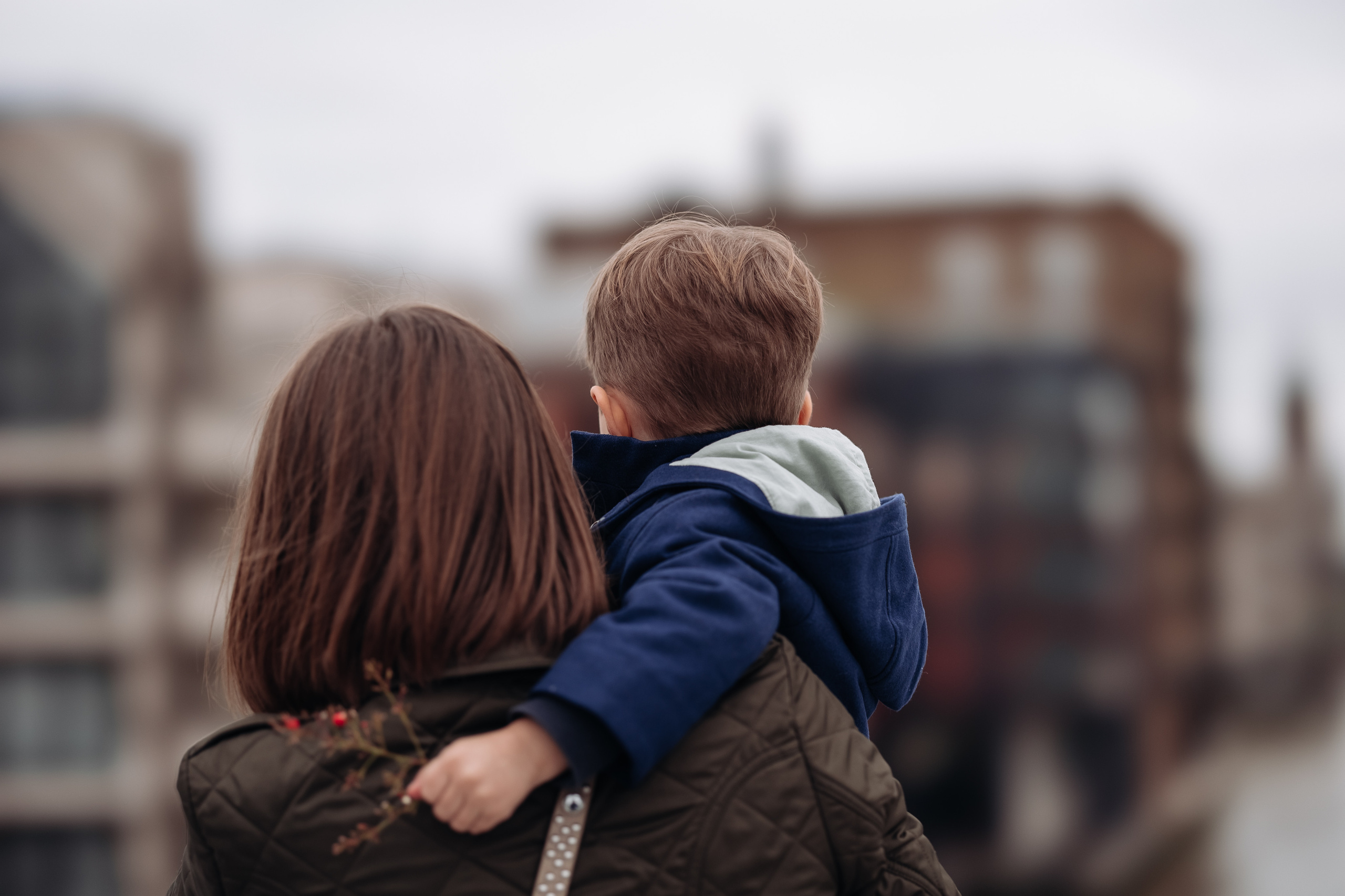 Denis with mum (St Paul’s Cathedral). Anastasia Klink, Photographer in London