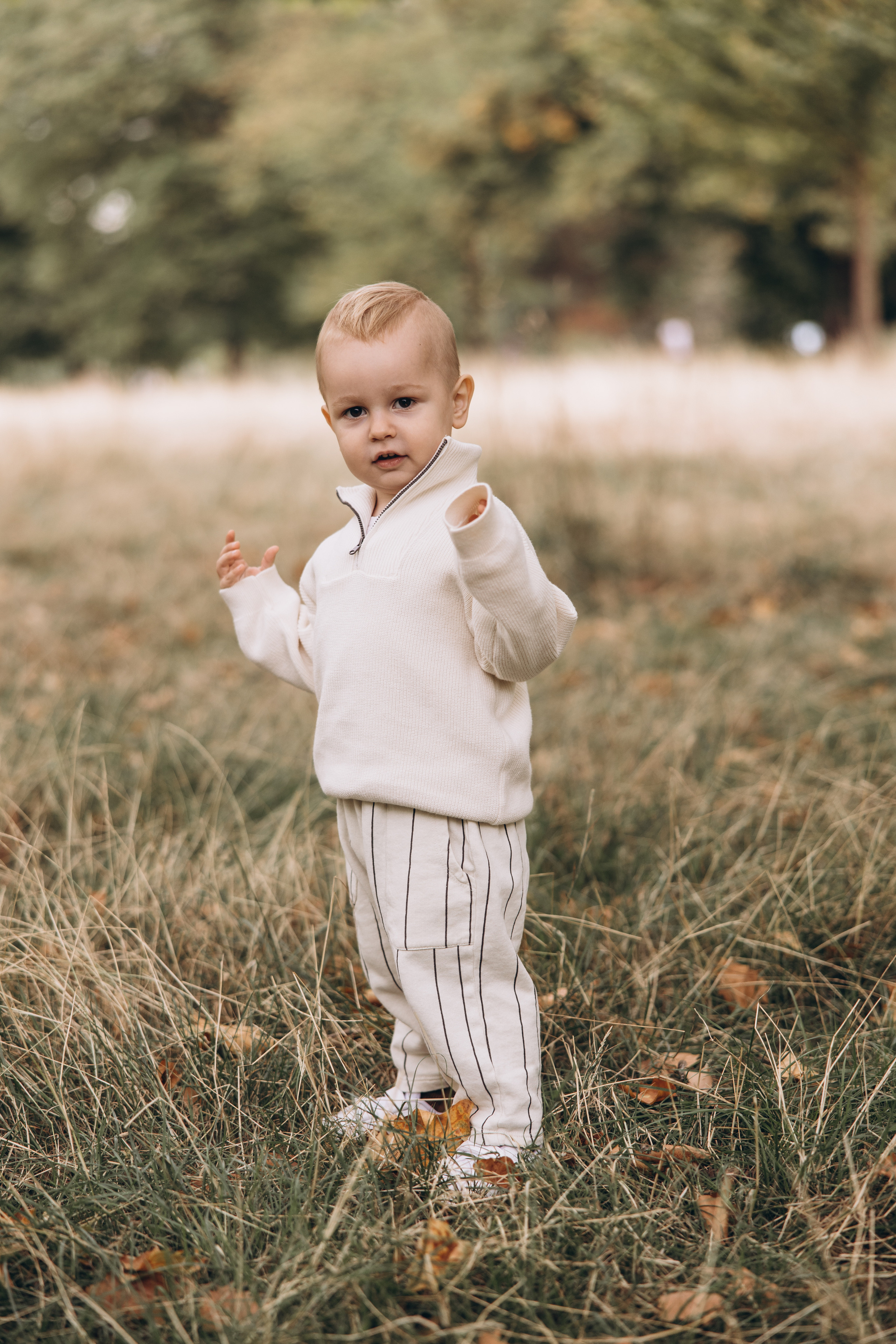 Charles with parents (Hyde park). Anastasia Klink, Photographer in London