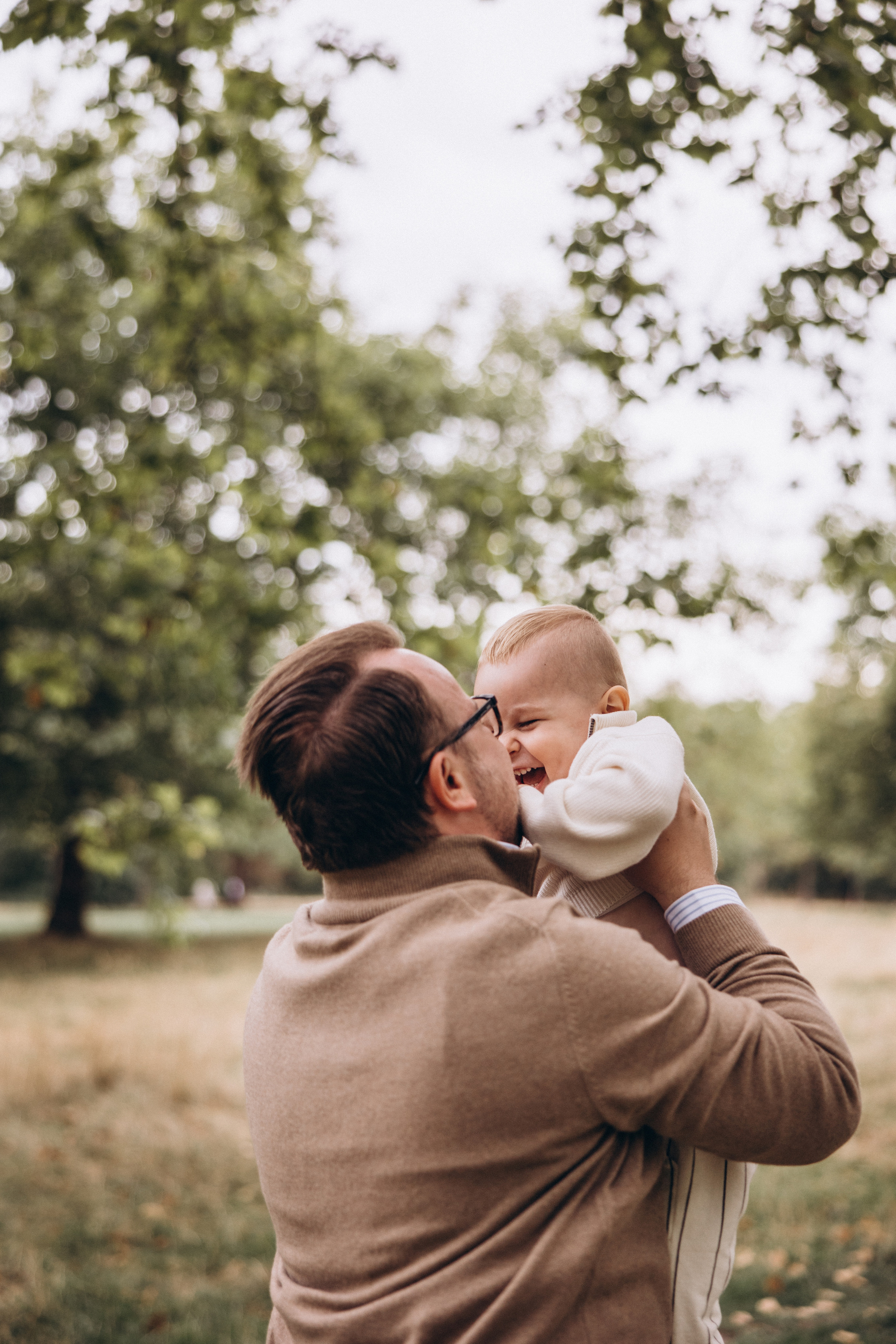 Charles with parents (Hyde park). Anastasia Klink, Photographer in London