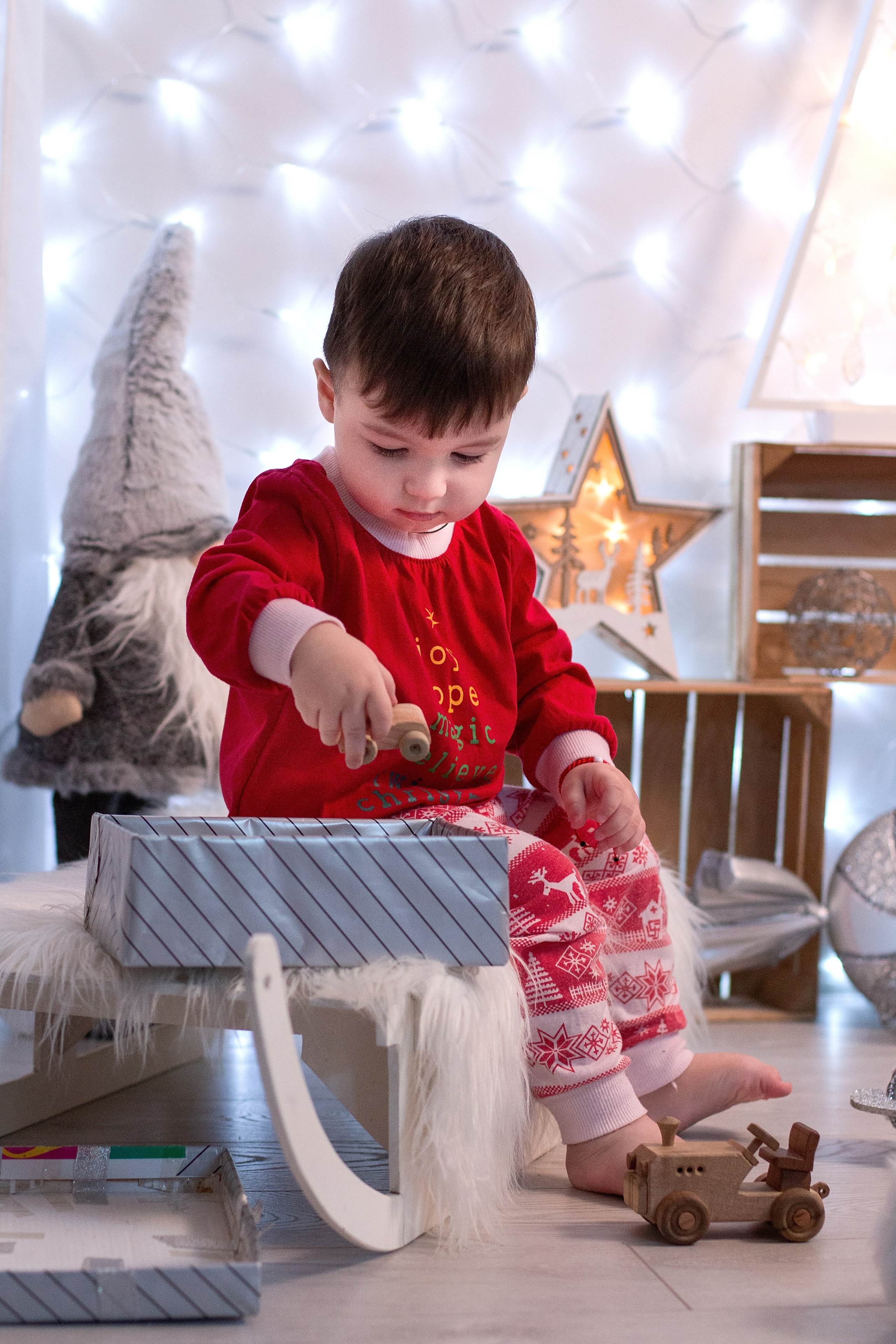 Новый год в студии. Детский и семейный фотограф в г. Бельцы