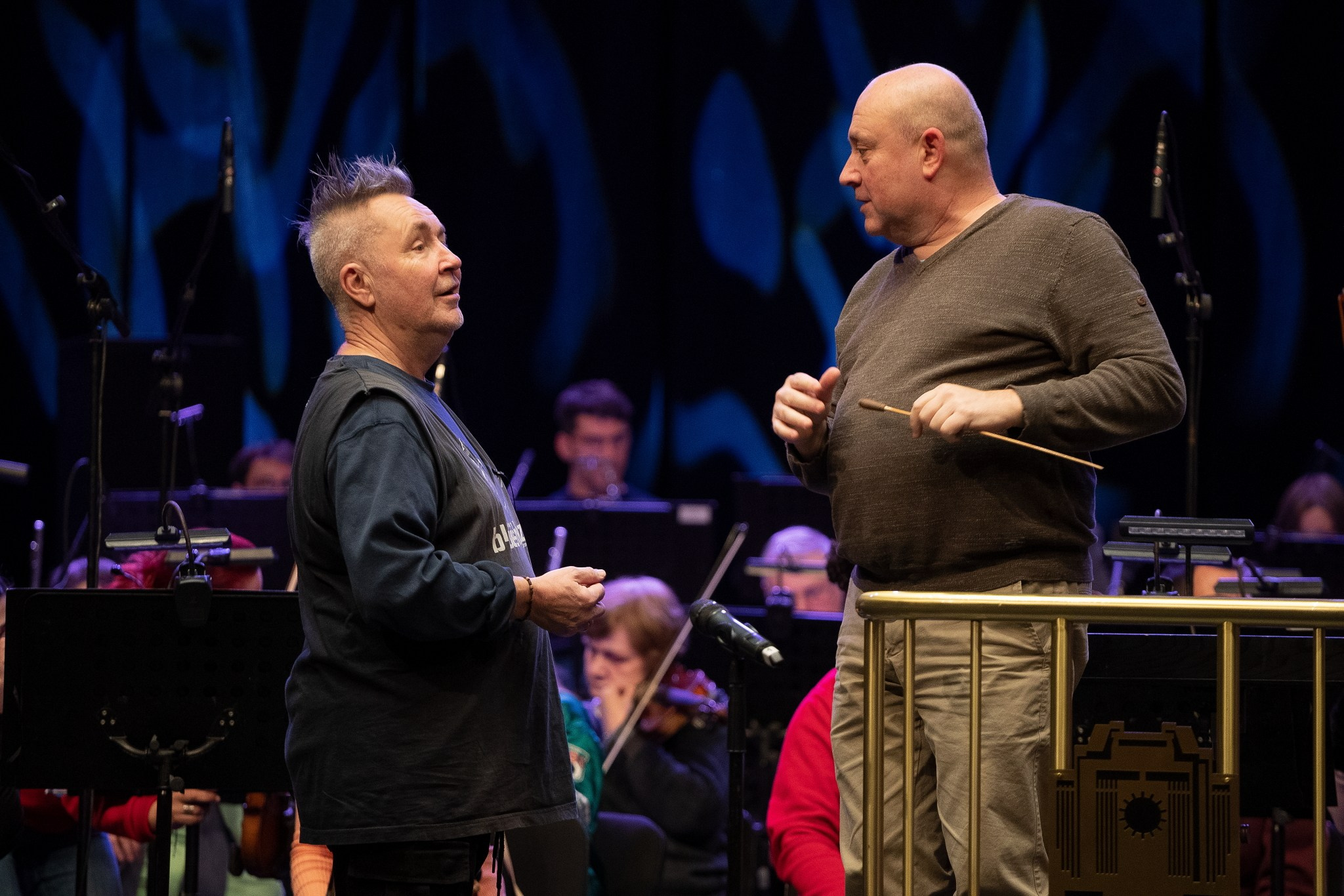 Найджъл Кенеди и Георги Андреев — репетиция и концерт в София, 13.02.2025. Александър Сандев - личен сайт на фотографа