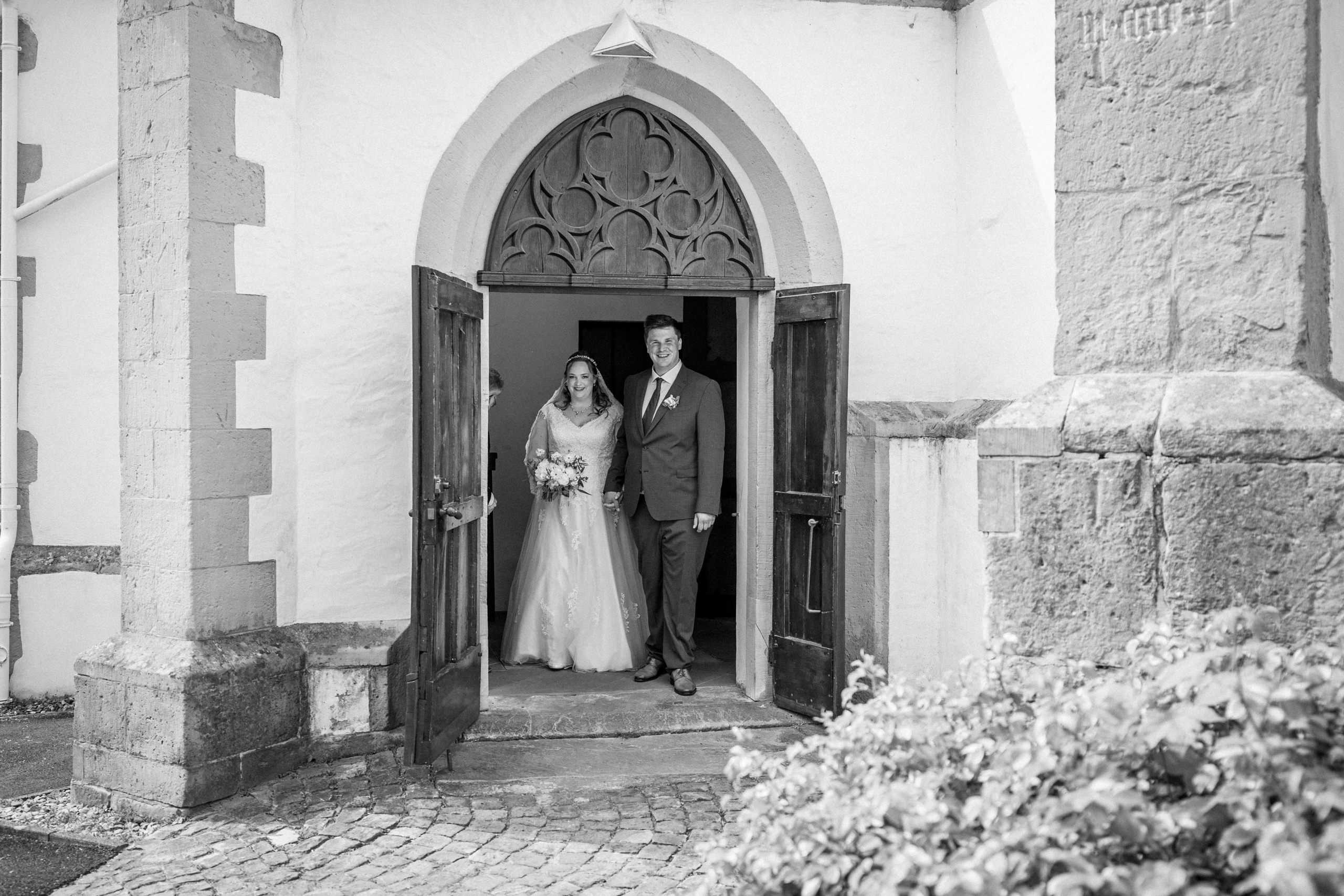 Kirchliche Trauung in Oerlinghausen. Hochzeitfotograf in Bielefeld