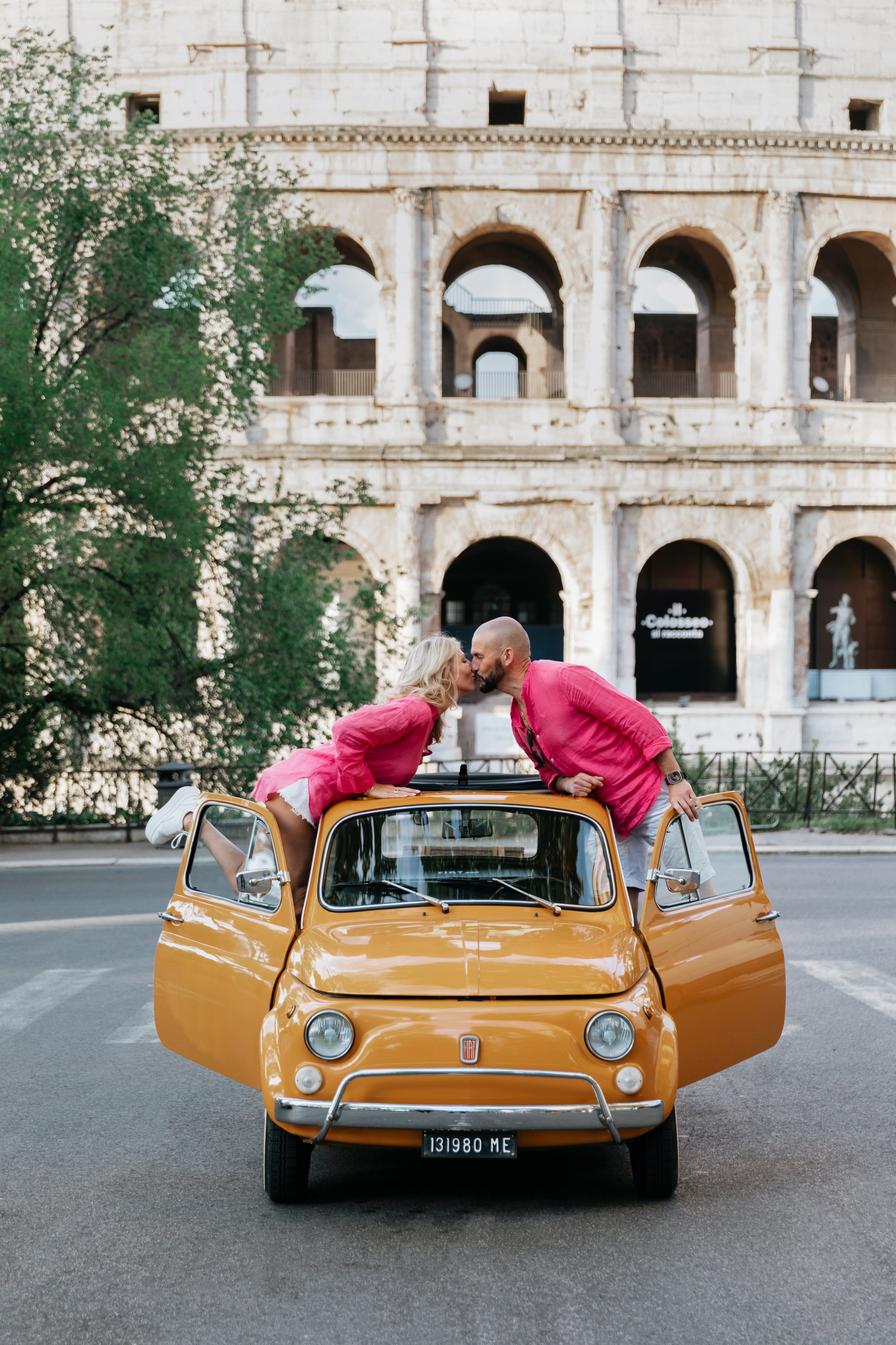 Aija & Sergej. Vacation photoshoot in Rome. Photographer in Rome