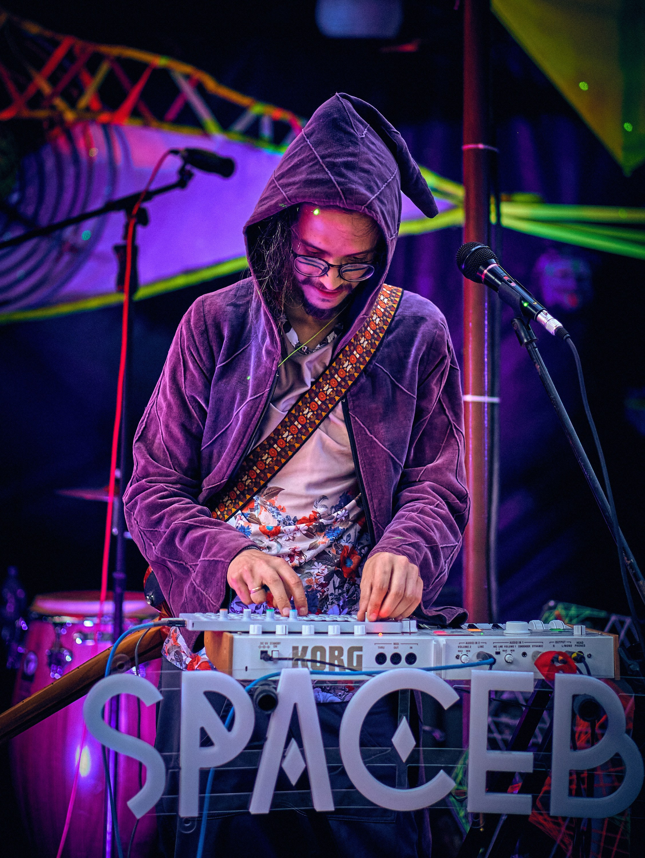 Koncert SPACEBOY na Organic Festival 2021. Andriej Szypilow — Photography & Videography