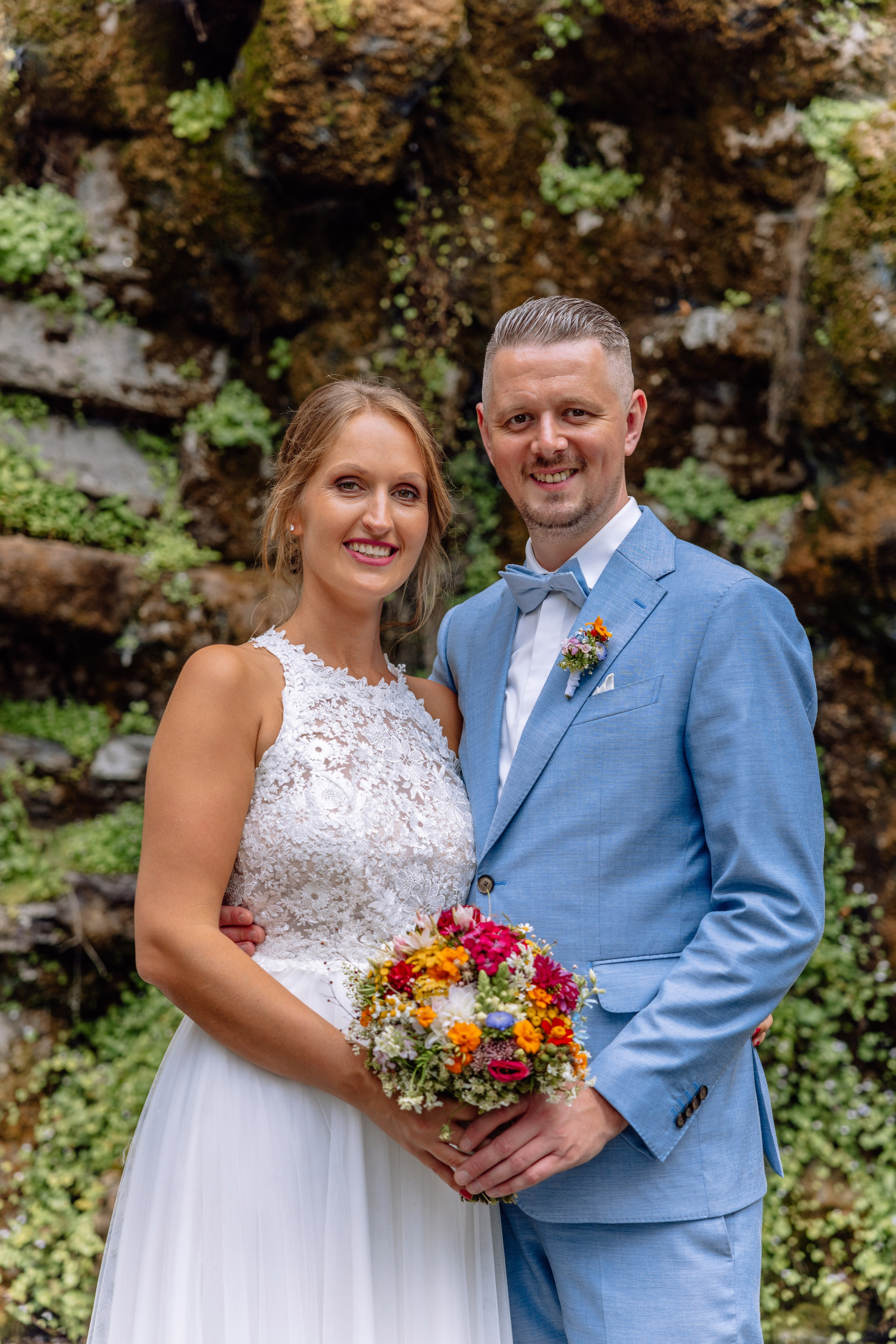 Sandra und Kevin: Standesamt Unterföring und Friedensengel. Hochzeitsfotograf München Taufe Familienfotograf Tanja Mauke