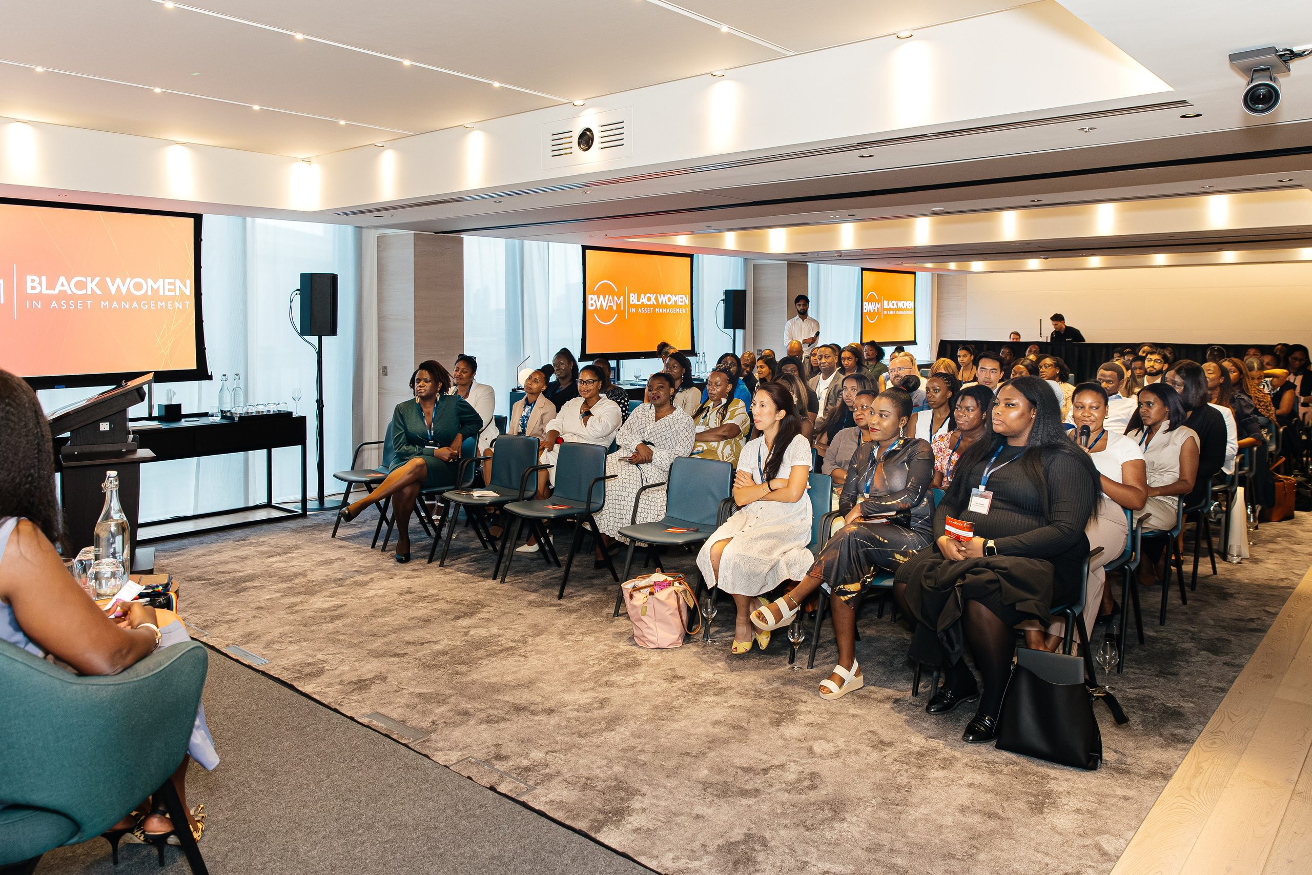 Barings, BWAM Black Woman in Asset Management — September, 2023. Timeless Wedding & Event Photography — based London, working across Europe