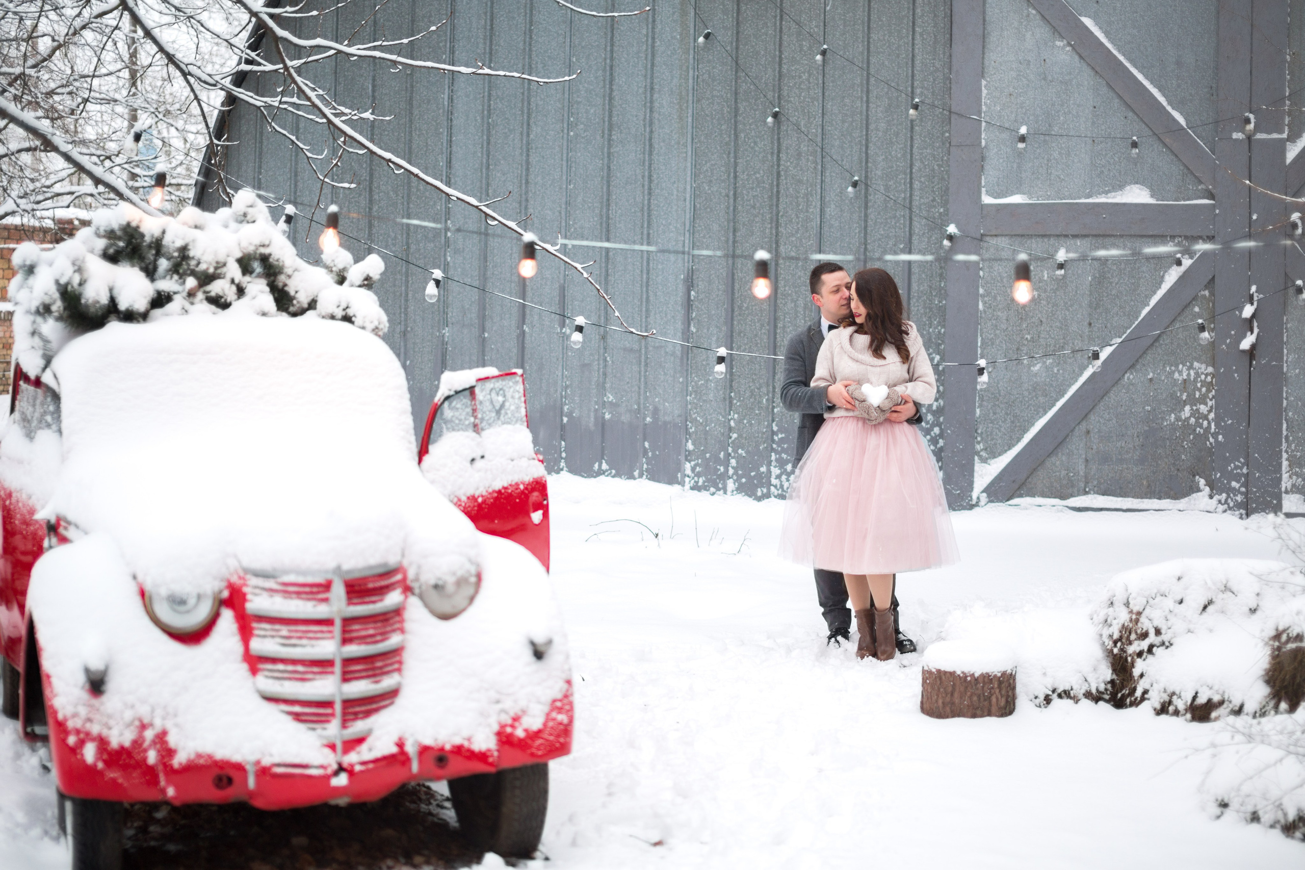 Winter Love. Wedding and Family Photograph