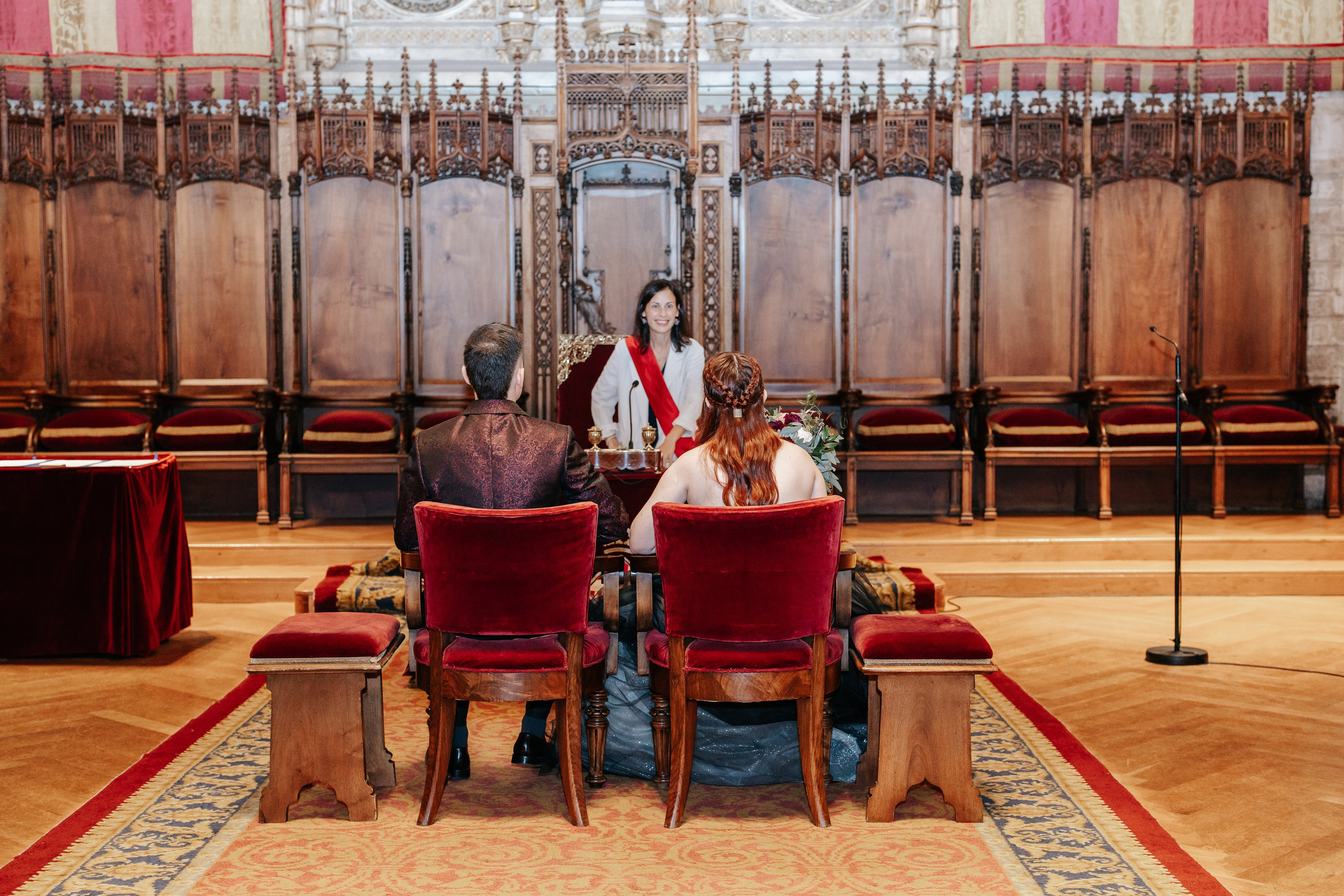 Alicia+Ruben, 04.10.2025, Ayuntamiento de Barcelona, Hotel Miramar. Fotógrafa de bodas en Cataluña