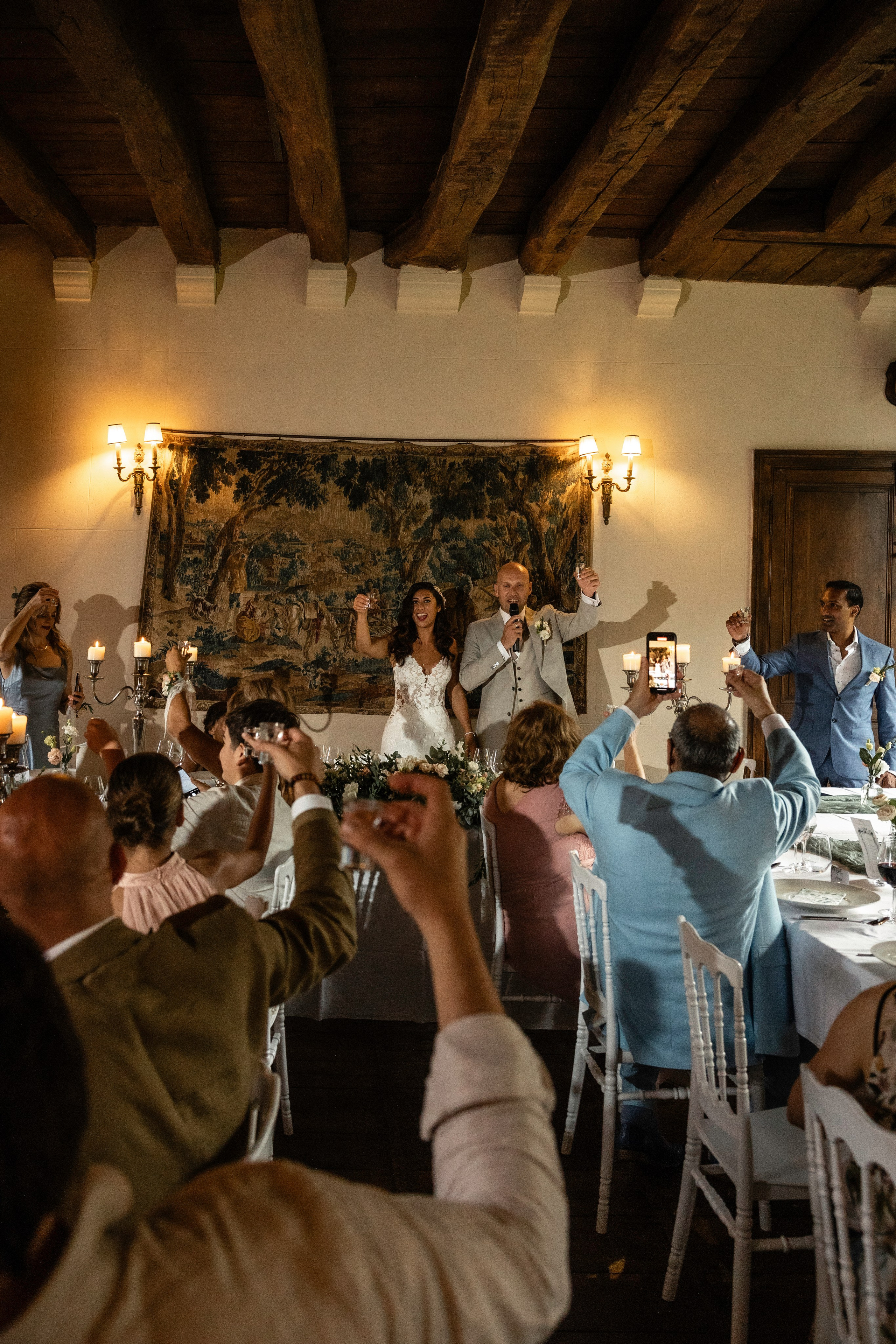 Roxane & Denis. Wedding at Abbaye du Palais, Thauron, France. June 29, 2024. Евгения Смирнова — фотограф в Тулузе и юго-западной Франции