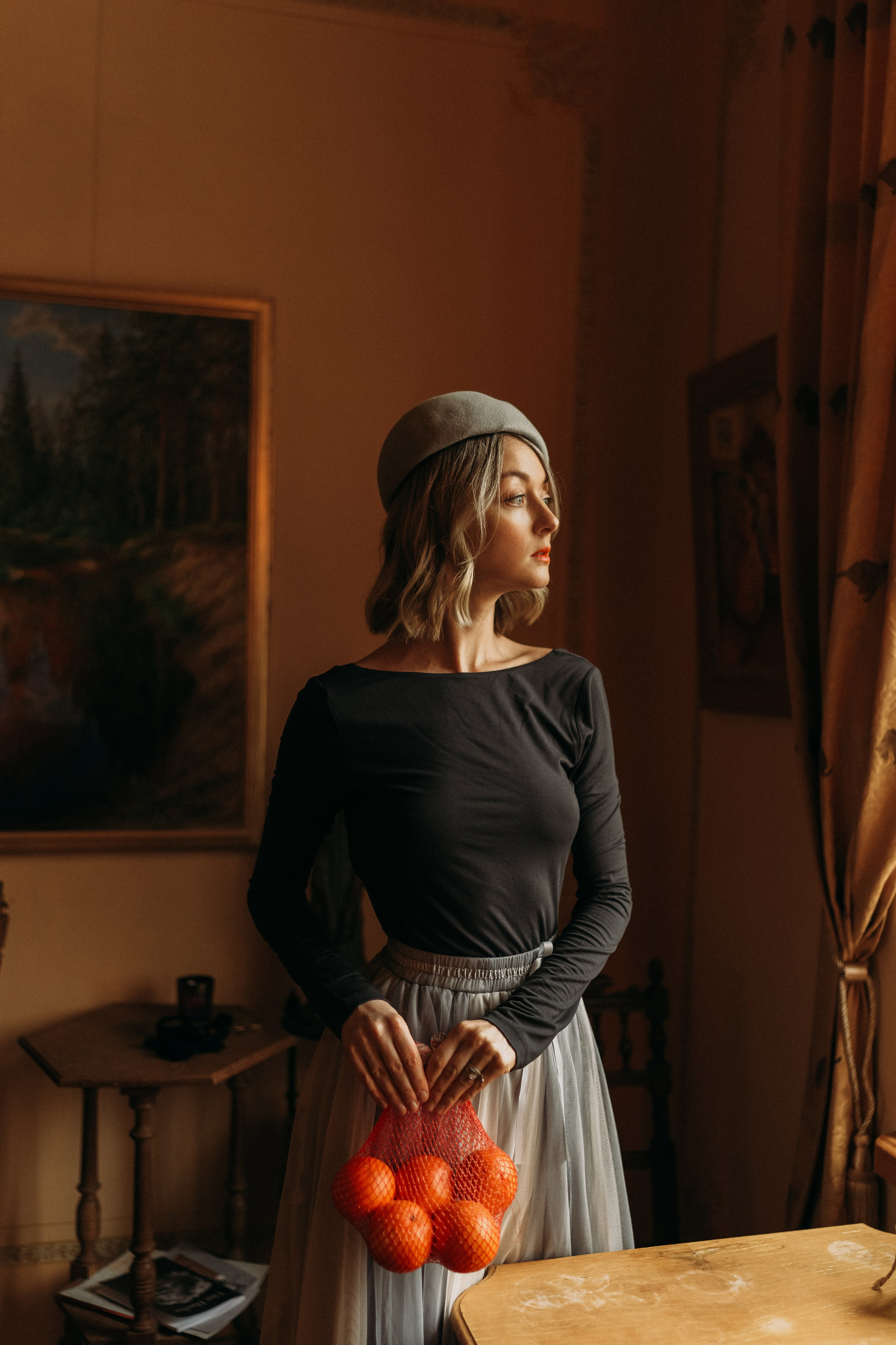 Woman phoshoot. Wedding and portrait photographer in Helsinki Vickan O