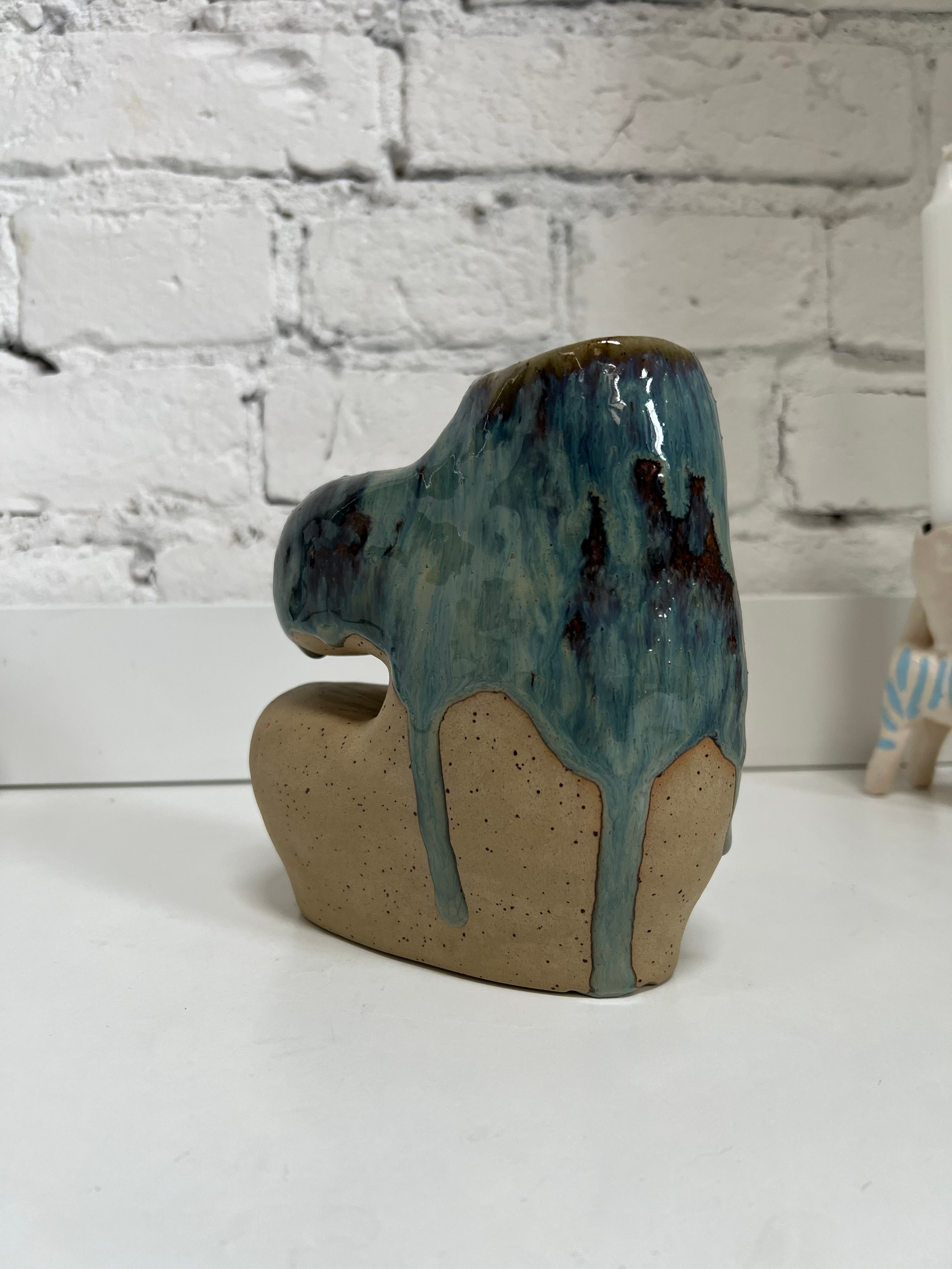 Vase “Ocean”. ReefCeramics, based in Nicosia, is a creative hub where handcrafted ce