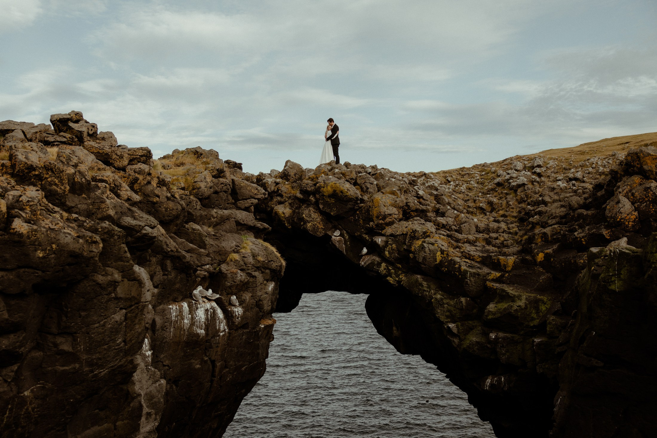 Iceland elopement at Budir Black Church | Snæfellsnes wedding by Iceland elopement photographer & videographer. Iceland elopement photographer & videographer