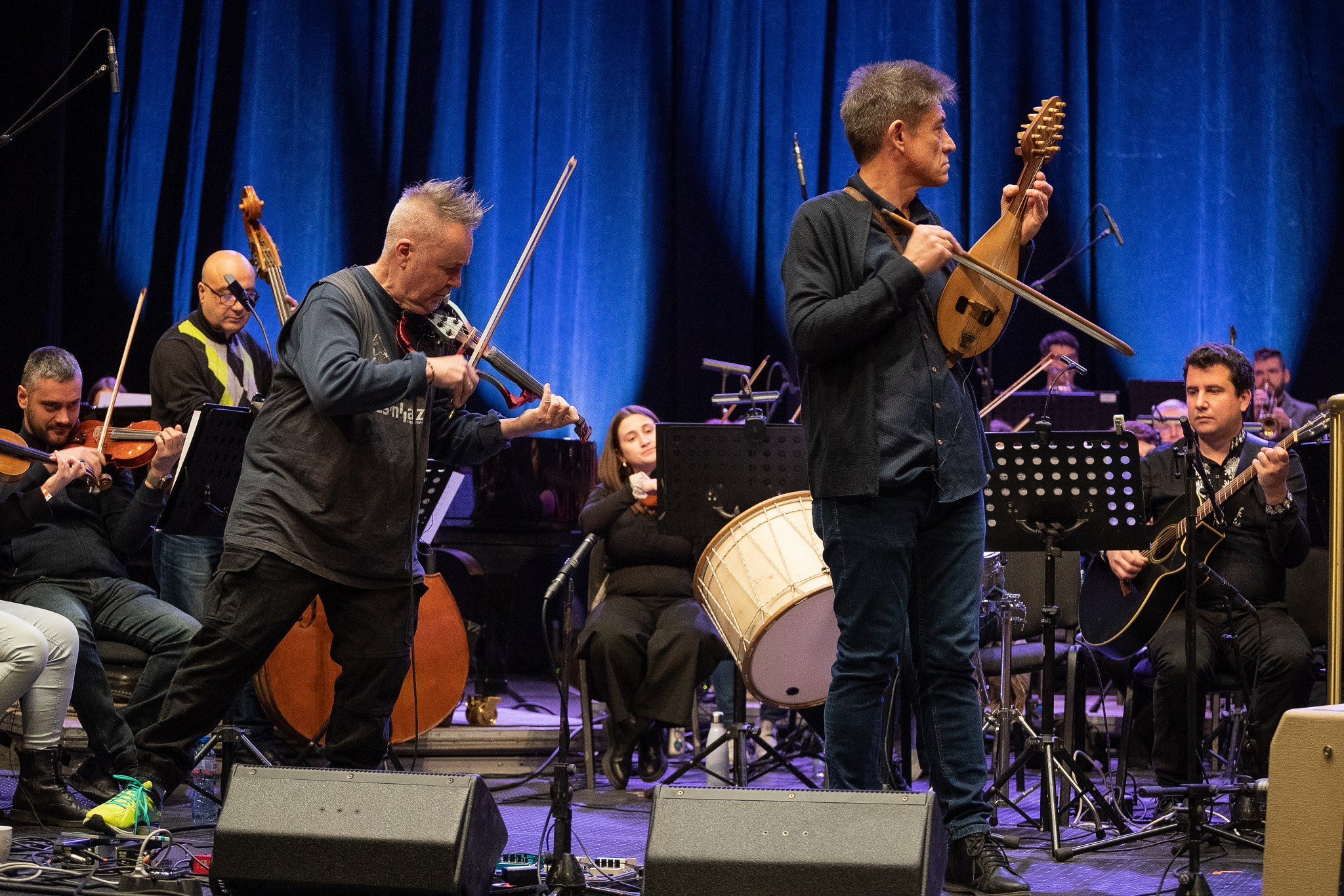 Найджъл Кенеди и Георги Андреев — репетиция и концерт в София, 13.02.2025. Александър Сандев - личен сайт на фотографа