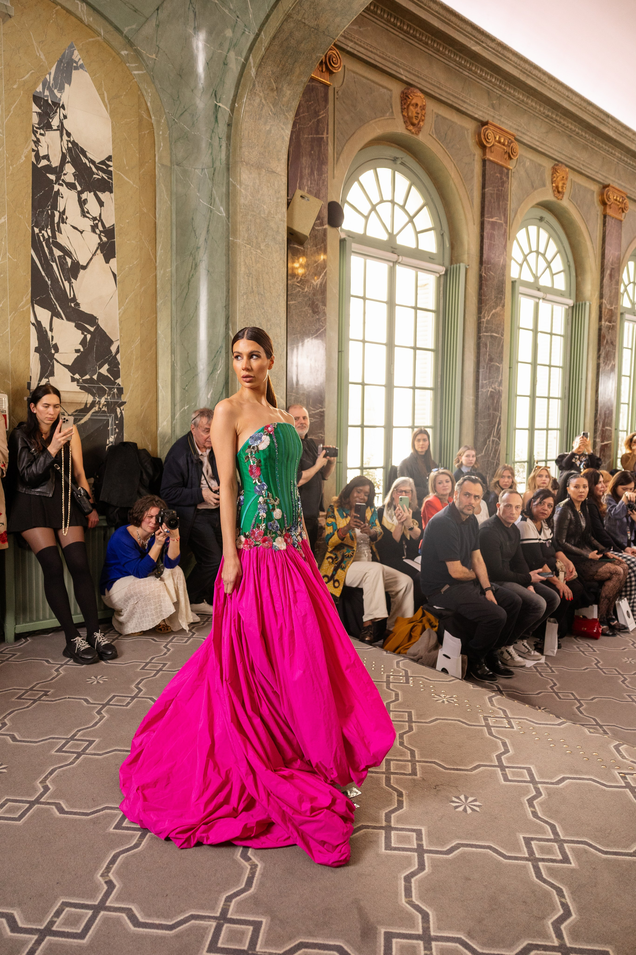 Paris fashion week. MATVEEVA STUDIO