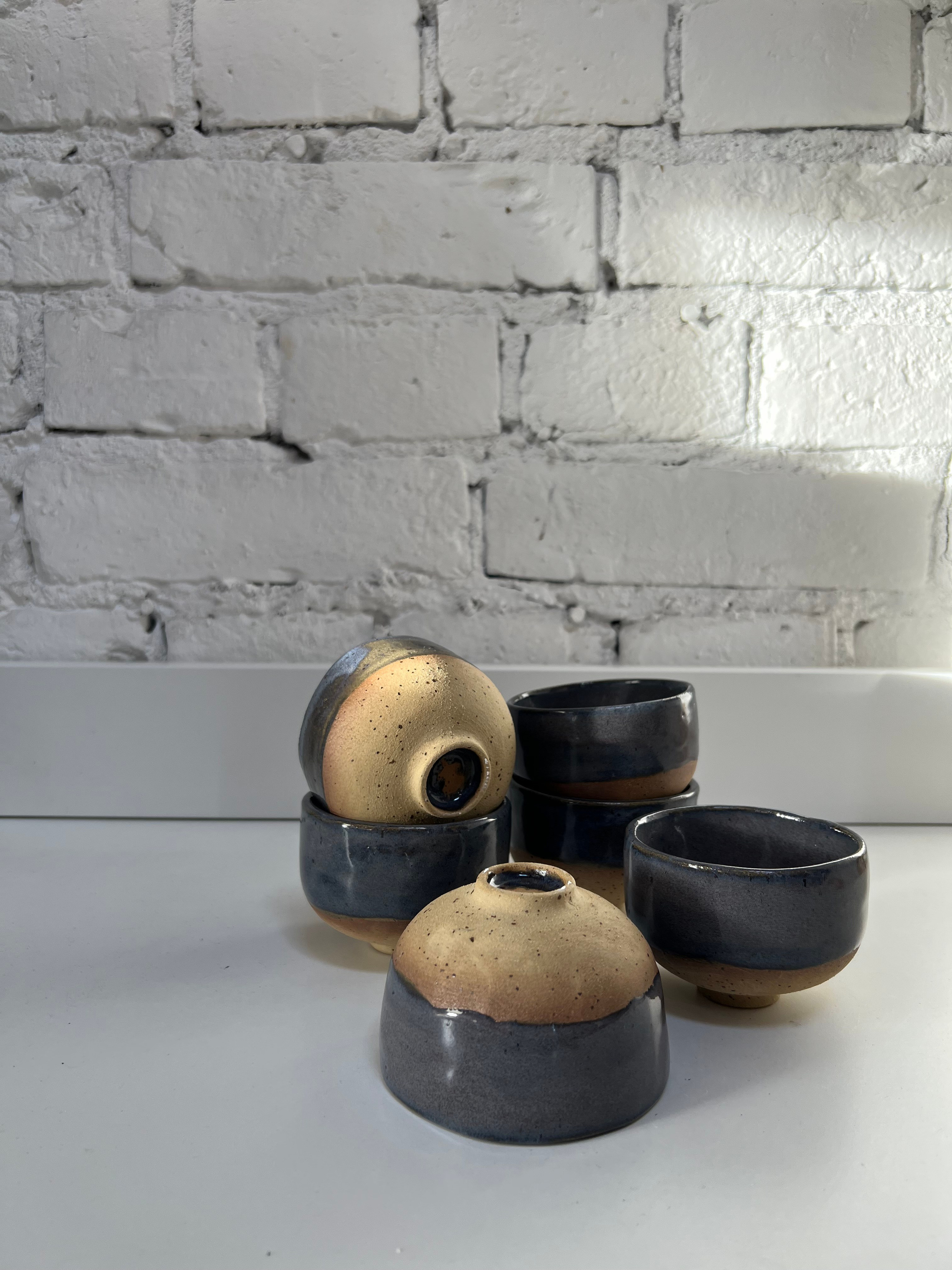 Tea bowls “Sand”. ReefCeramics, based in Nicosia, is a creative hub where handcrafted ce