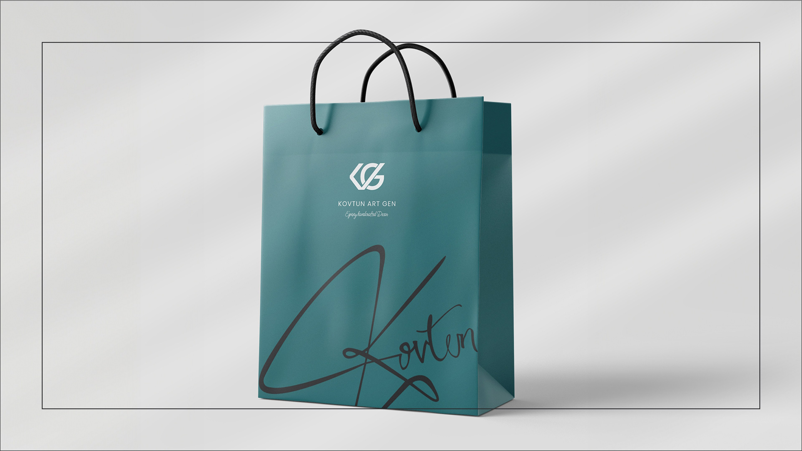 Brandbook “Kovtun Art Gen”. Vasyl Grygorchuk: Photography & Graphic Design