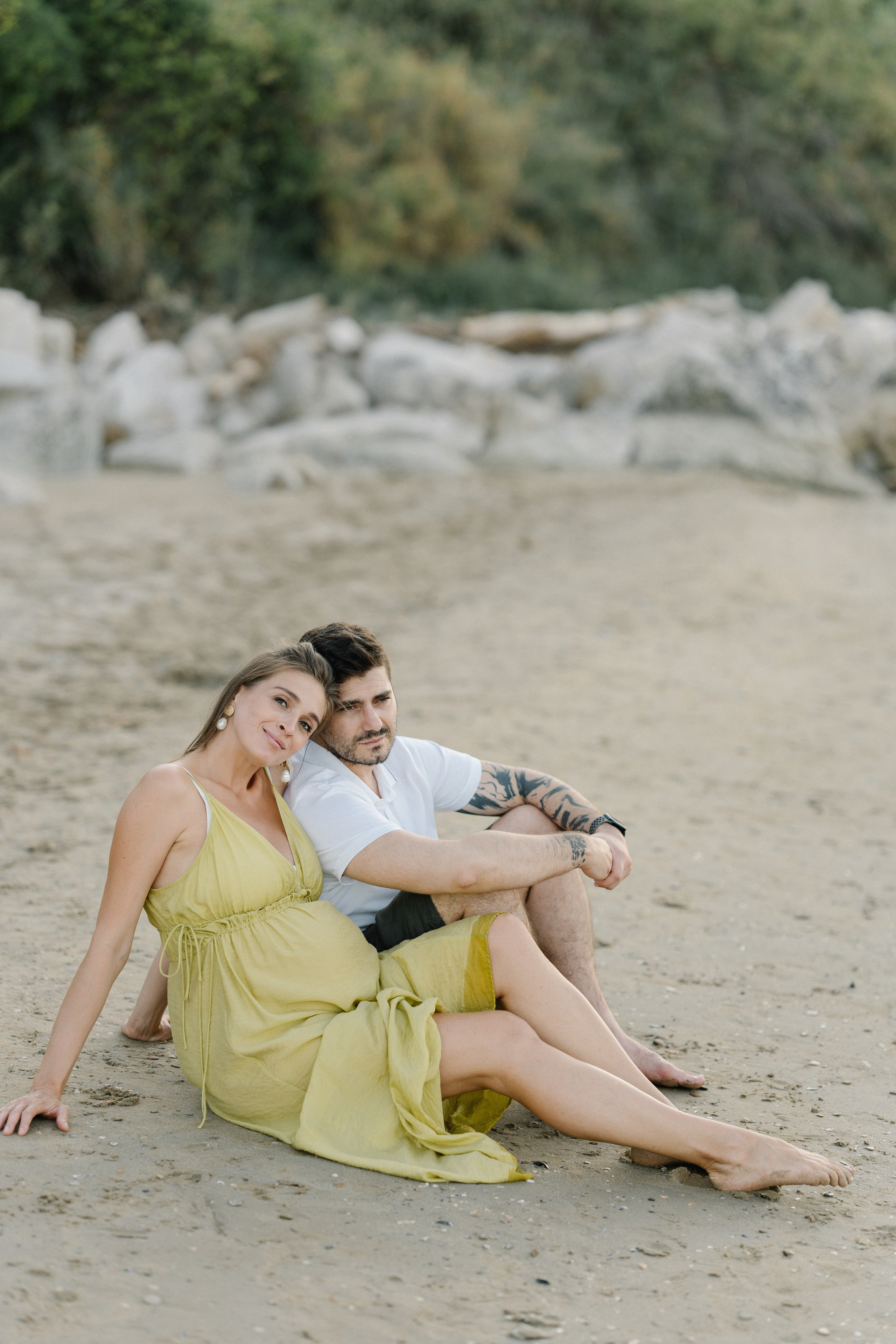 In dolce attesa. Fotografa Rimini