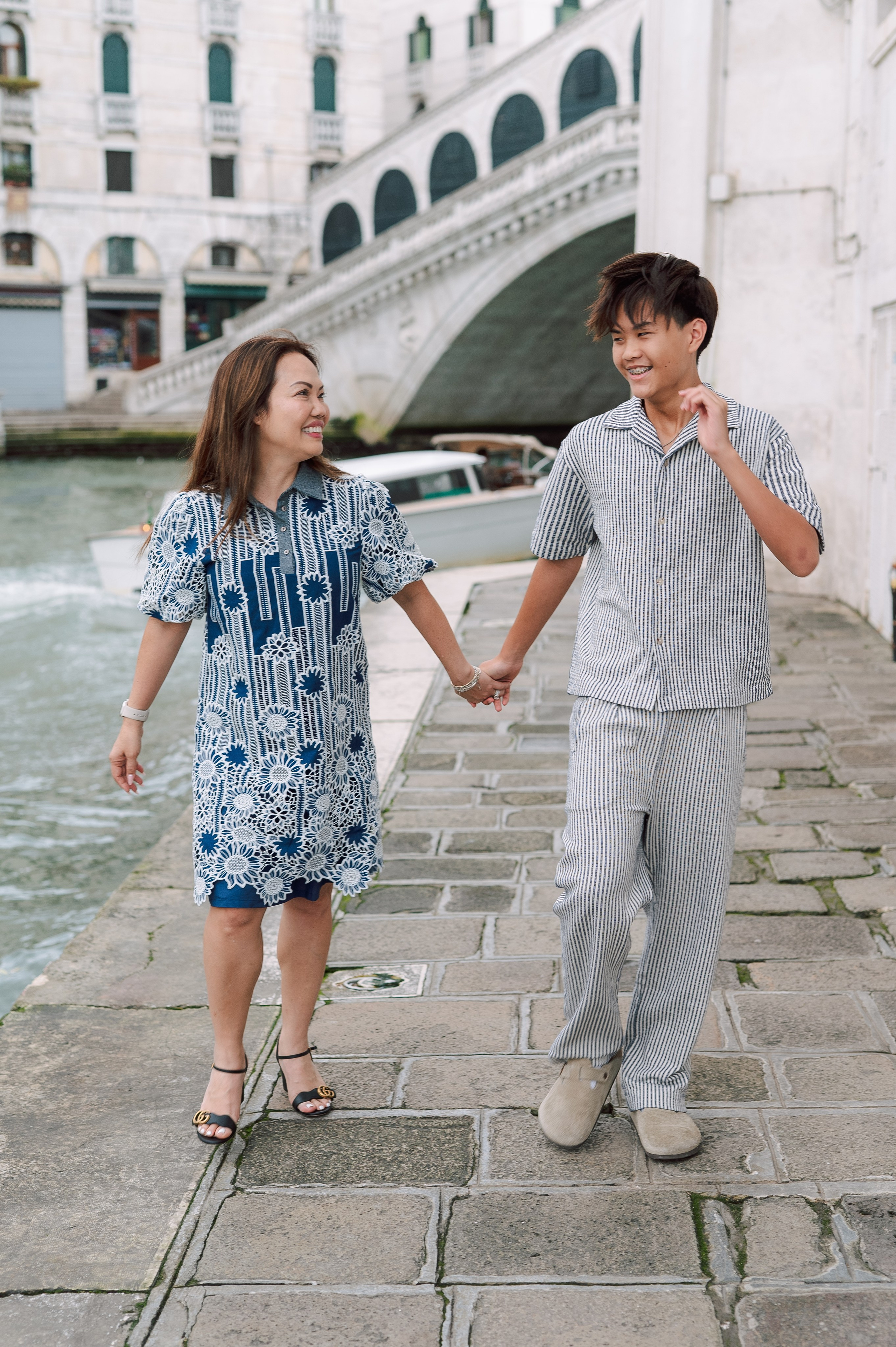 Jennifer, Tim and Jayden. Photographer in Venice Anna Terzi