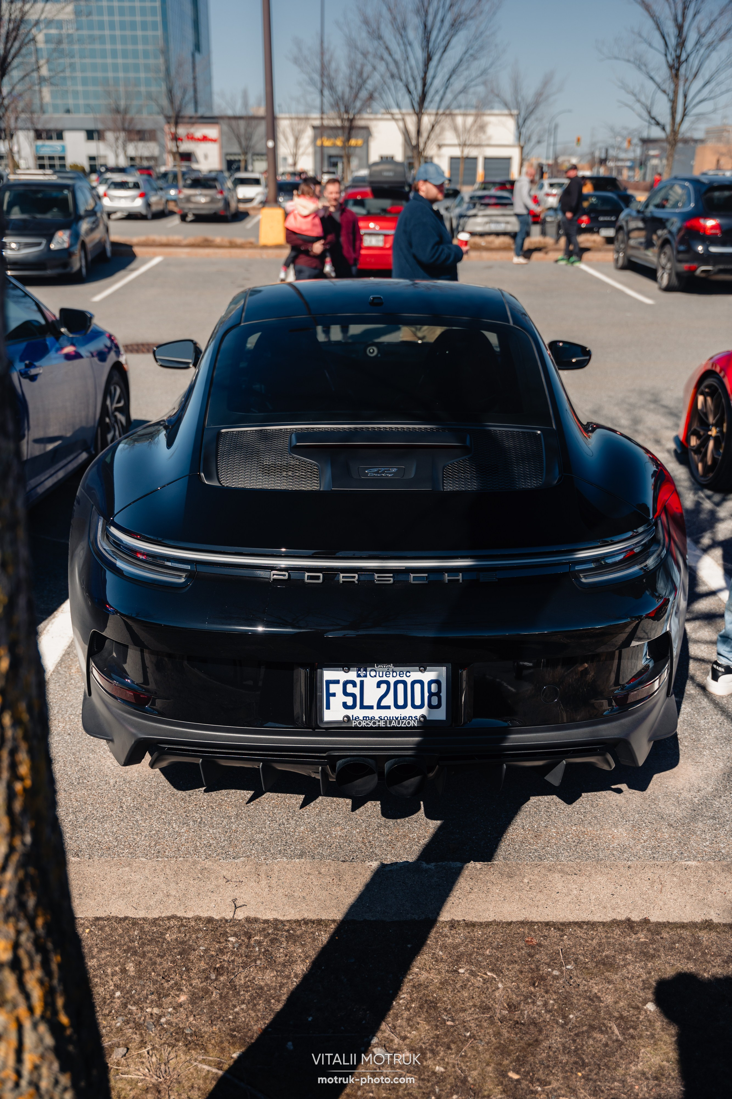 Porsche meet Montreal. Photographe de voitures à Paris — Vitalii Motruk