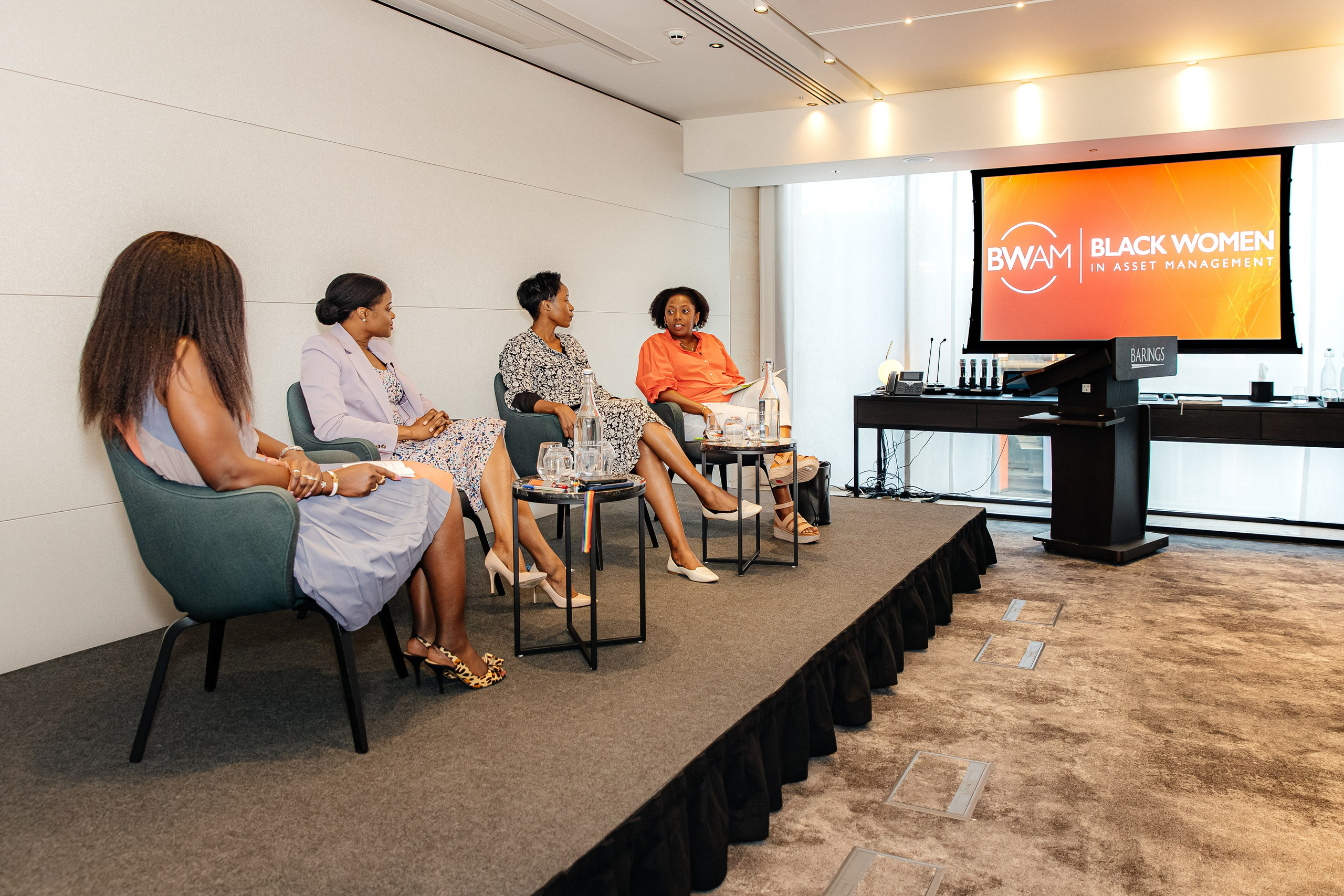 Barings, BWAM Black Woman in Asset Management — September, 2023. Timeless Wedding & Event Photography — based London, working across Europe