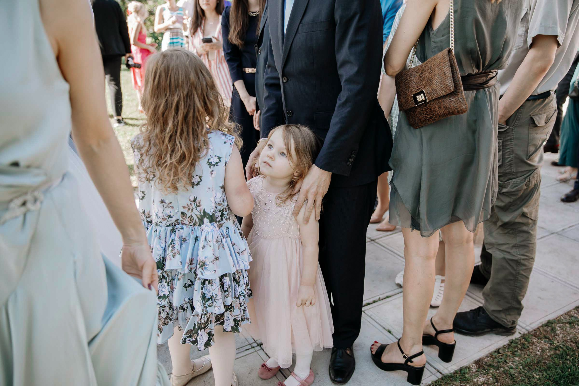 Kids at wedding, by Tanya Bodgan, Bude wedding photography.