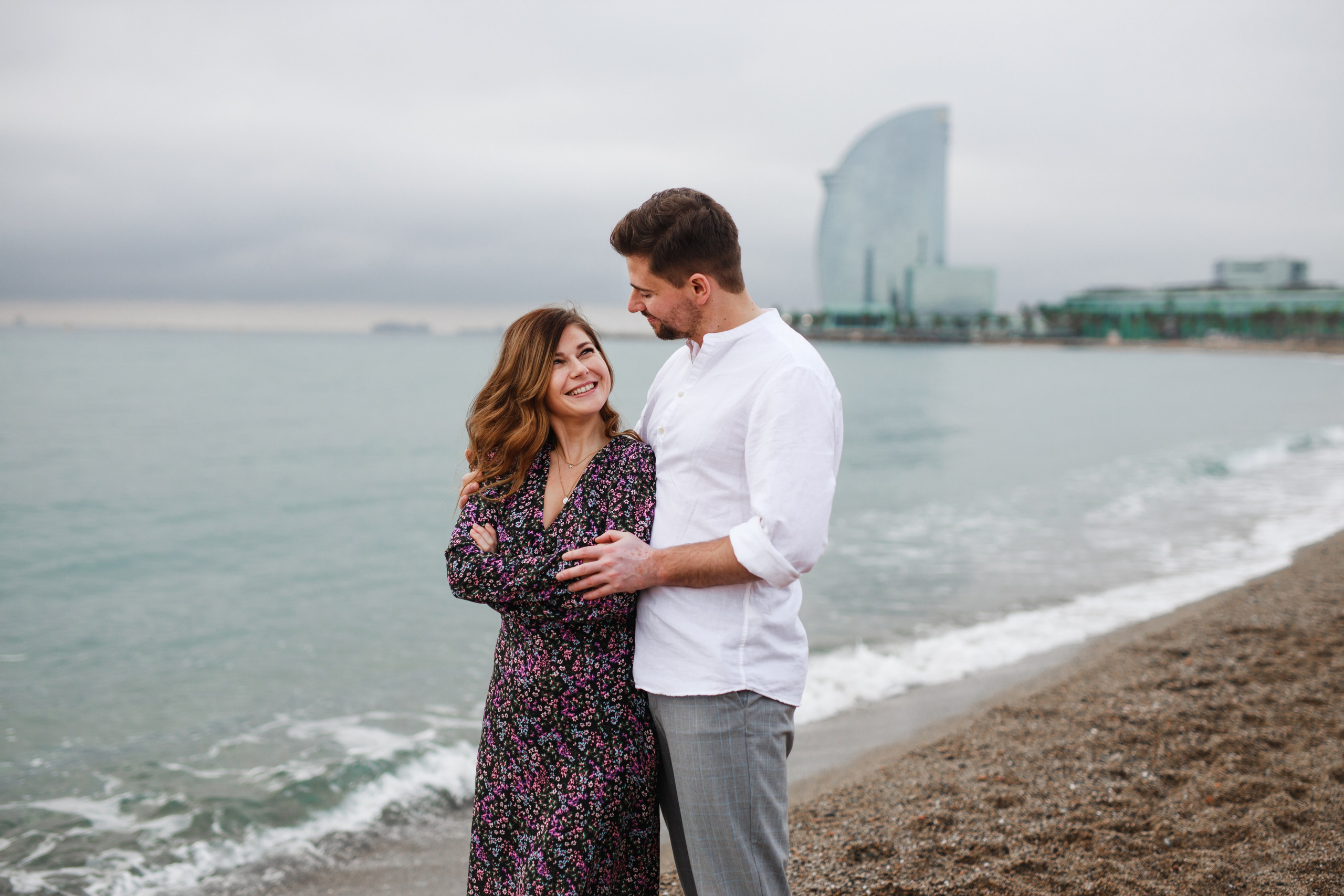 Damian i Monika. Фотограф в Барселоне Испании Маслик Юлия