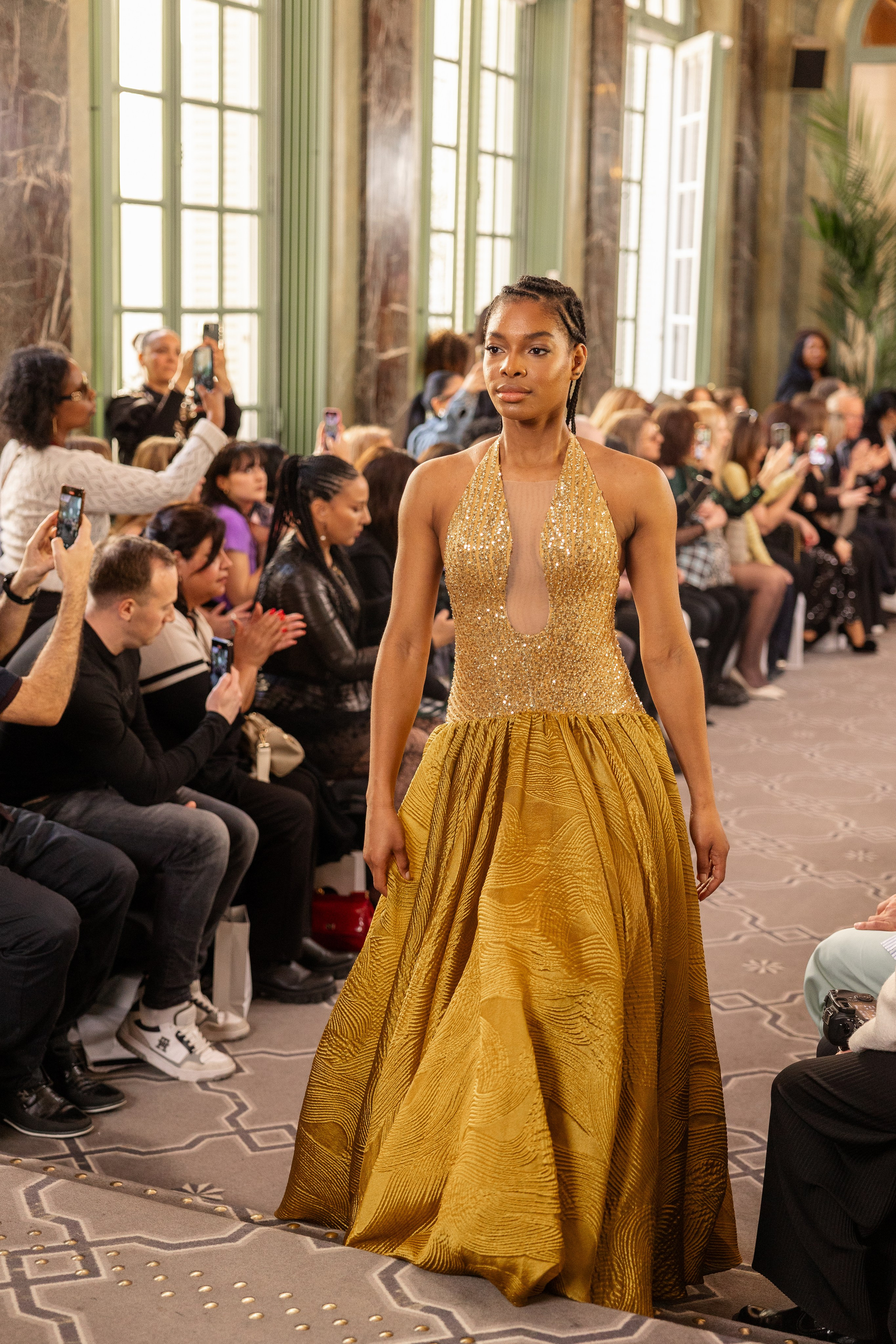 Paris fashion week. MATVEEVA STUDIO