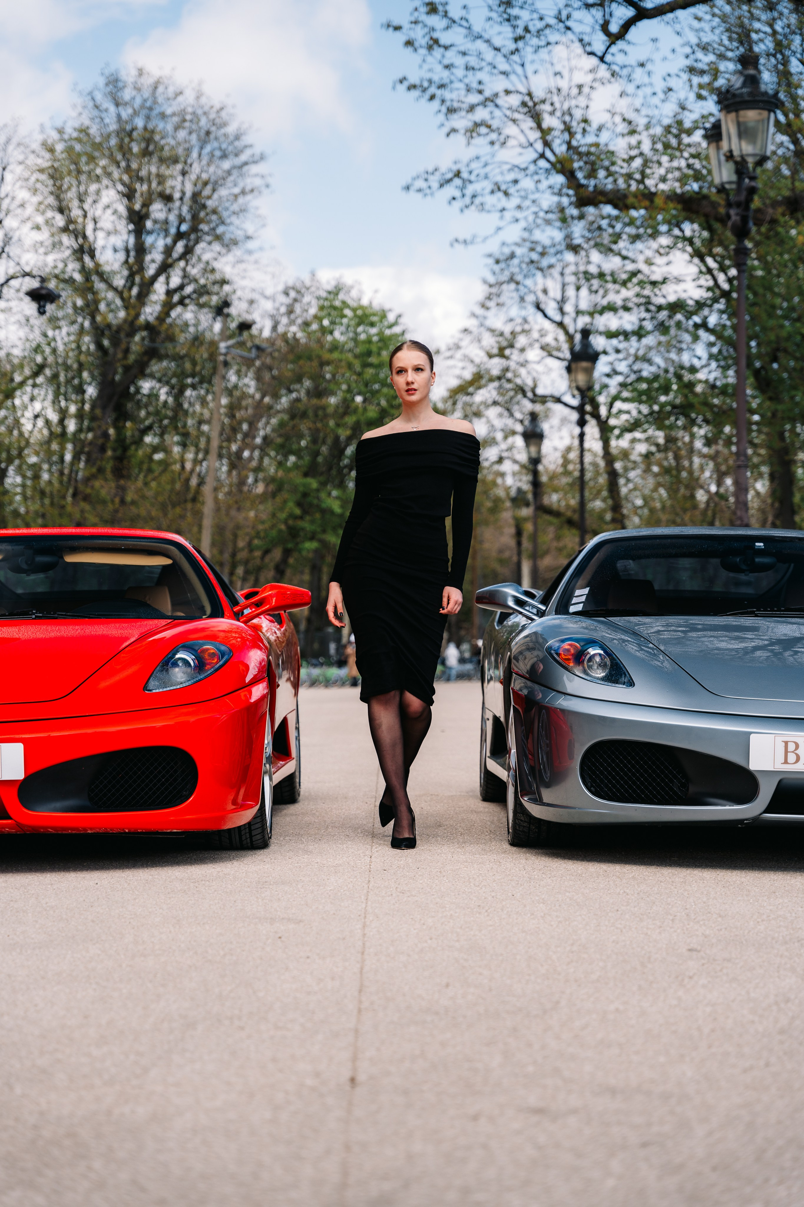 Anna x Ferrari F430. Photographer in Paris — Vitalii Motruk