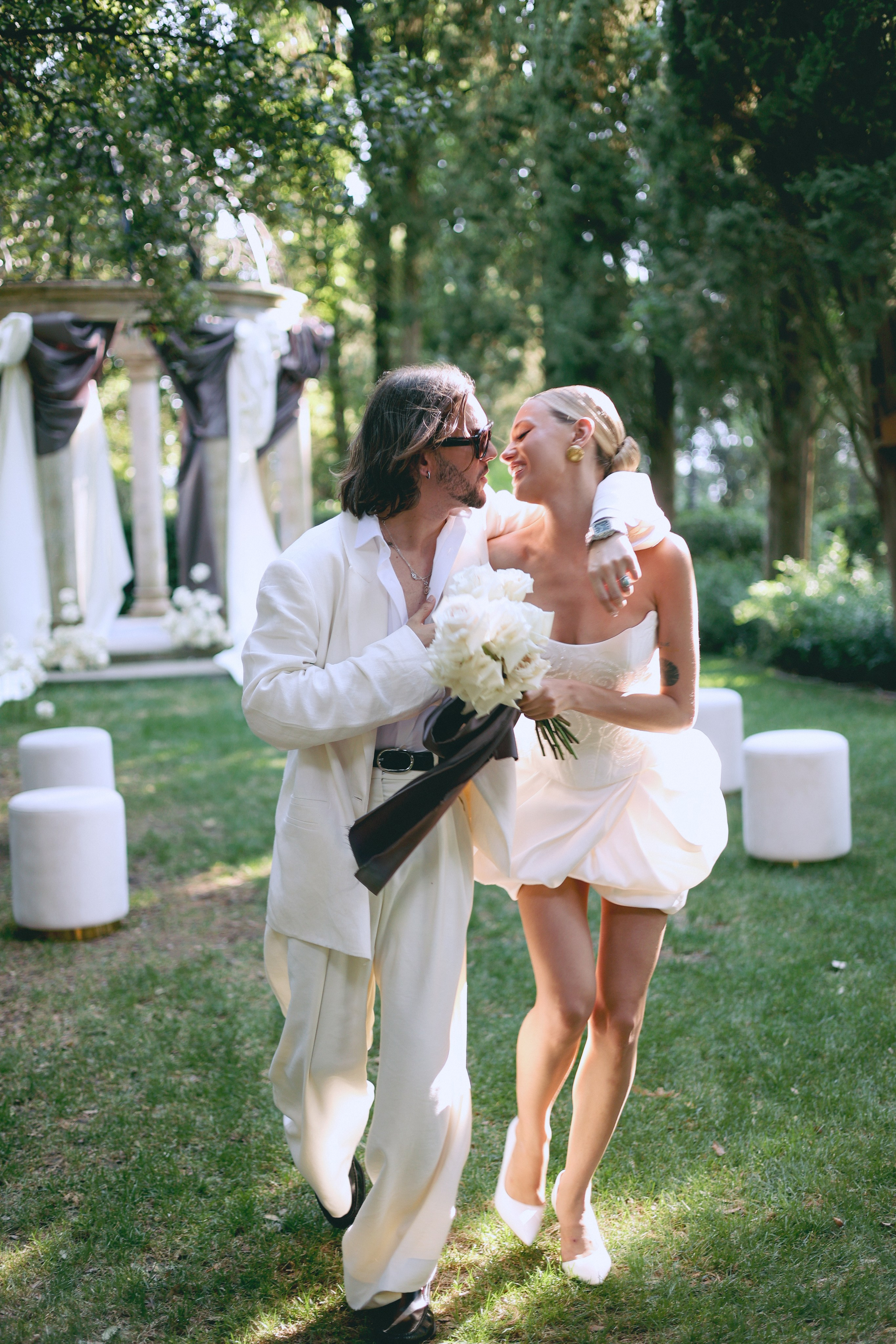 Romantic Tuscan elopement