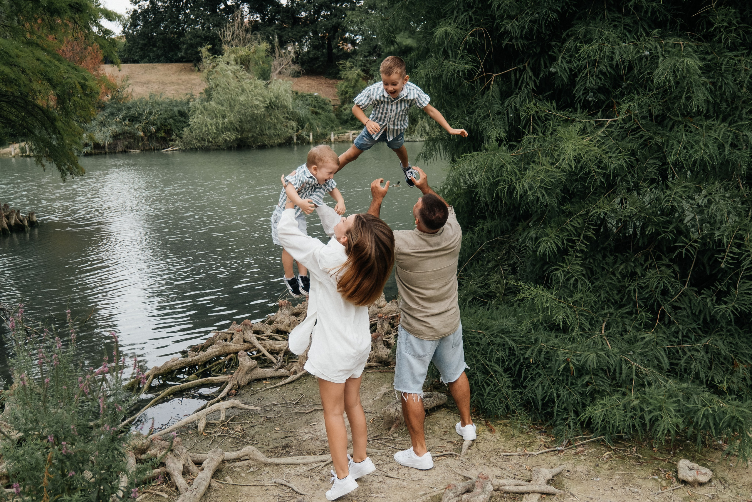 Big family. Fotografa Rimini