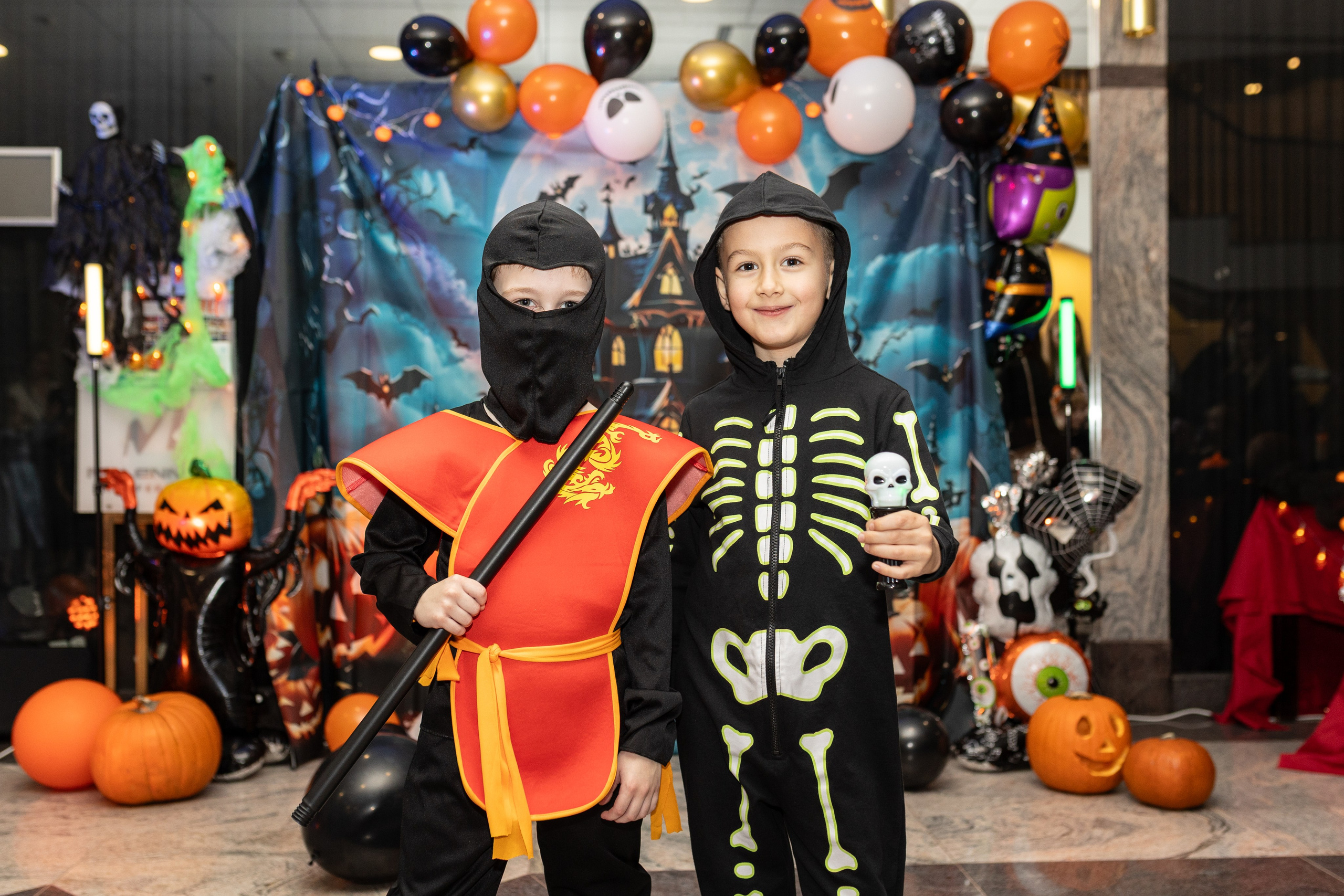 Leo dance studio Helloween 2025. Семейный и детский фотограф в Варшаве Мила Бобровская