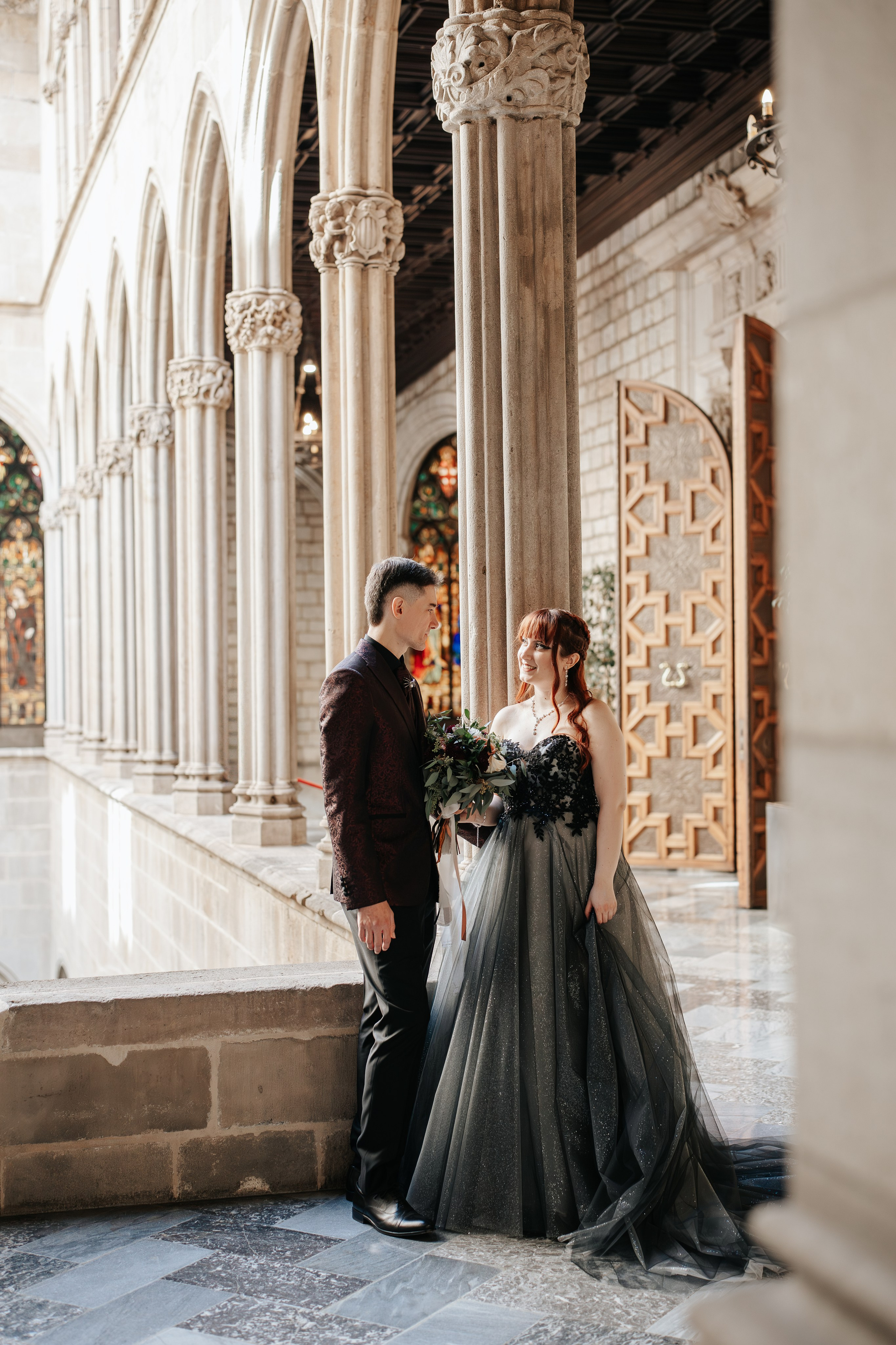 Alicia+Ruben, 04.10.2025, Ayuntamiento de Barcelona, Hotel Miramar. Fotógrafa de bodas en Cataluña