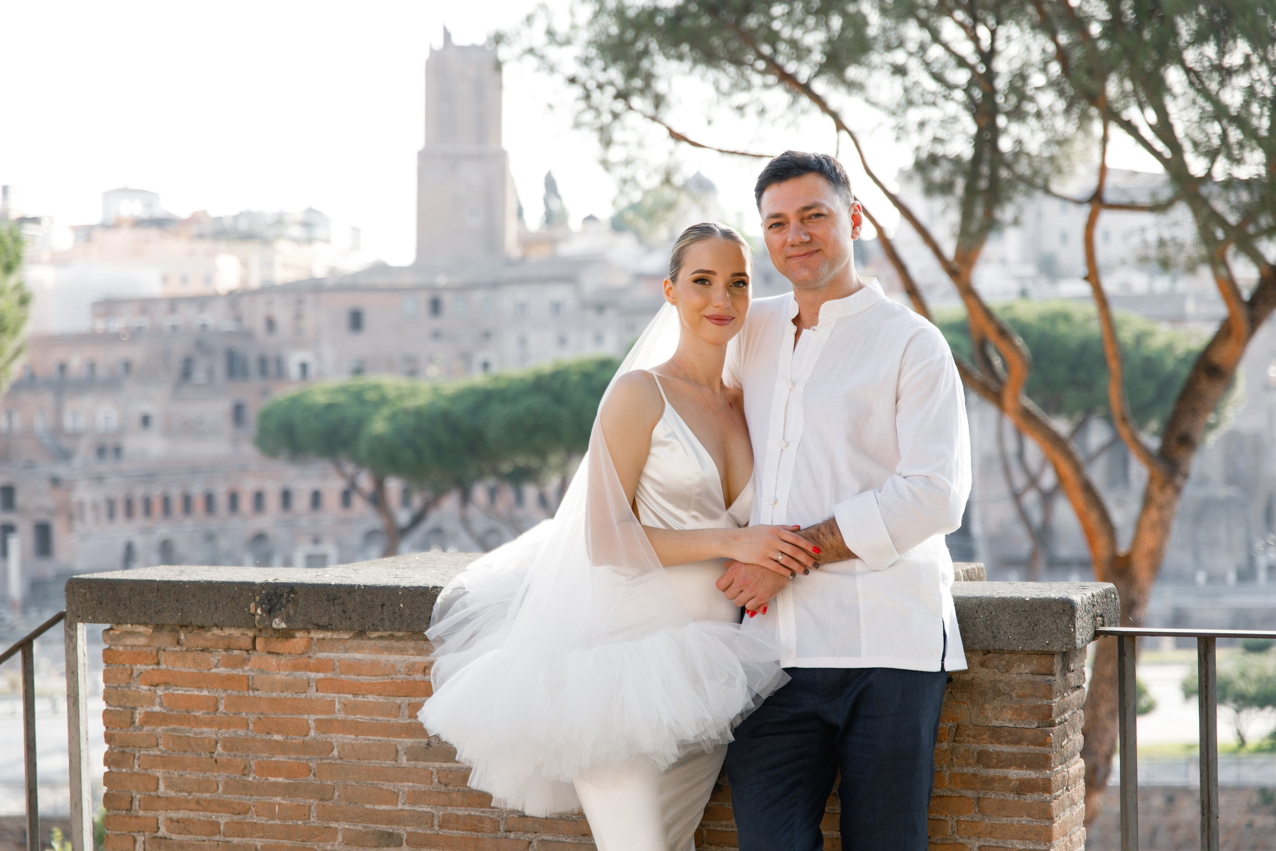Elopement in Rome. Wedding Photographer Rome Tuscany Como Sicily Puglia Amalfy Italy- Oksana Savenchuk